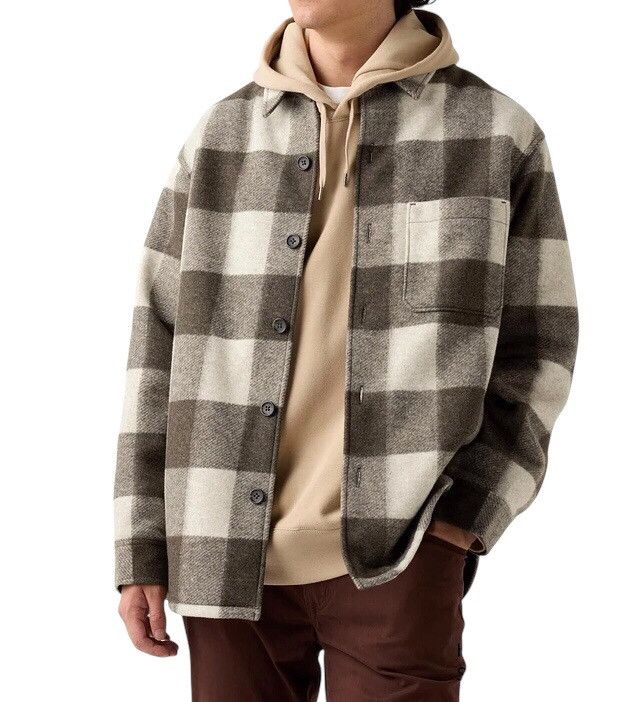 Uniqlo Uniqlo Wool Blanket Shirt Jacket Size US M / EU 48-50 / 2 - 1 Thumbnail