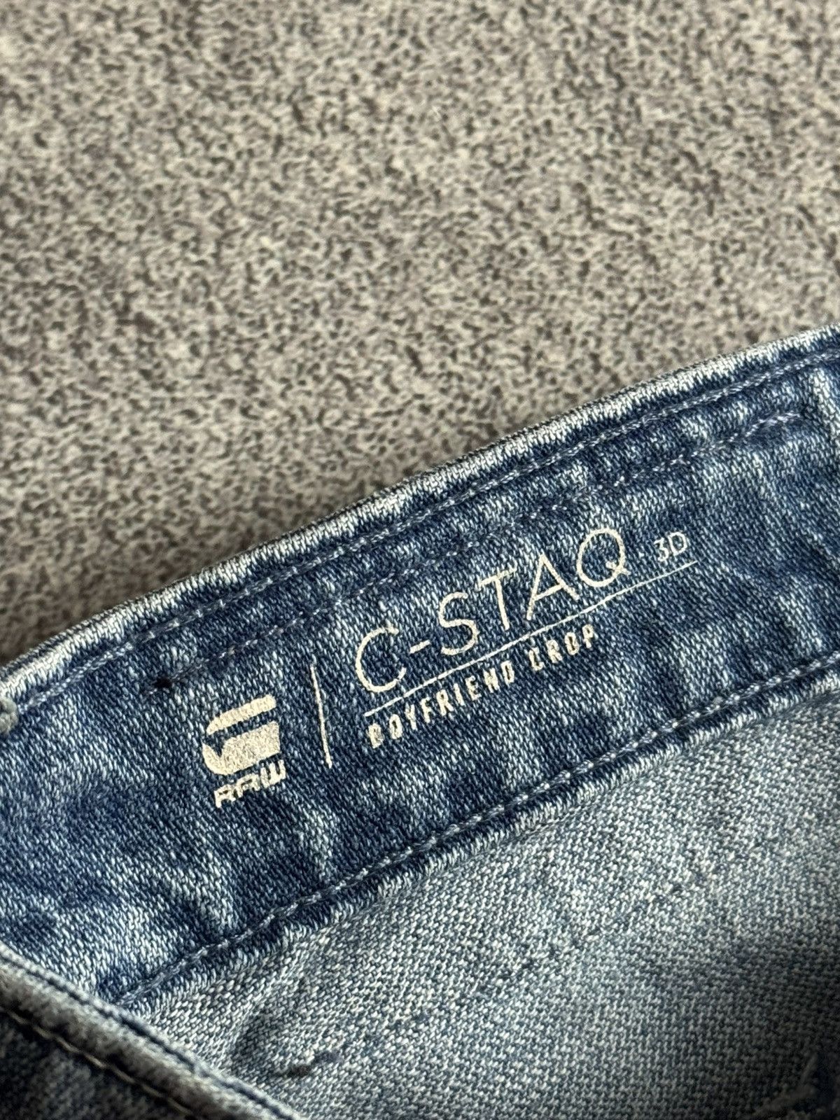 G-Star G star raw 26/30 C-Staq 3D boyfriend crop jeans pants denim Size 26" / US 2 / IT 38 - 10 Thumbnail
