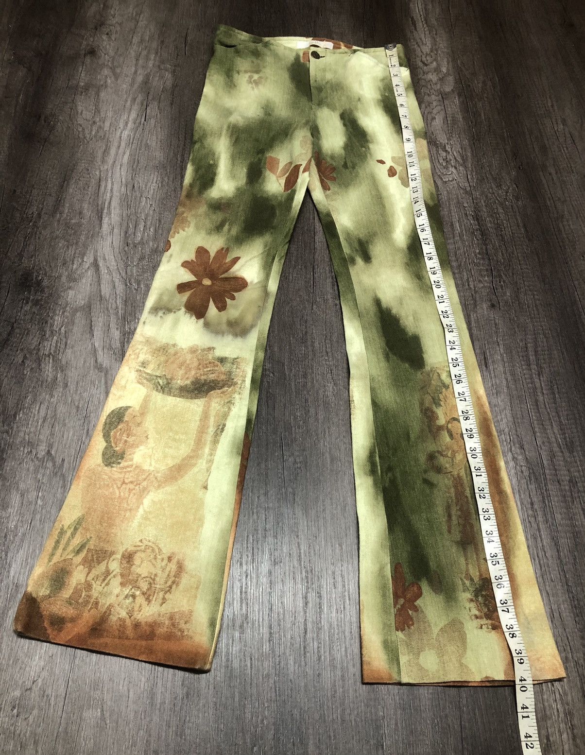 Vintage Liguid Pixie Flared Boot Cut Leg Jeans Size 27" / US 4 / IT 40 - 5 Thumbnail
