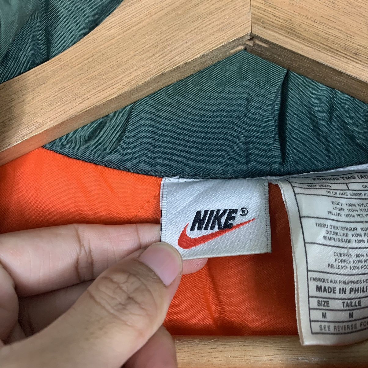 Nike Vintage Nike Swoosh Big Logo Jacket Size US M / EU 48-50 / 2 - 17 Thumbnail