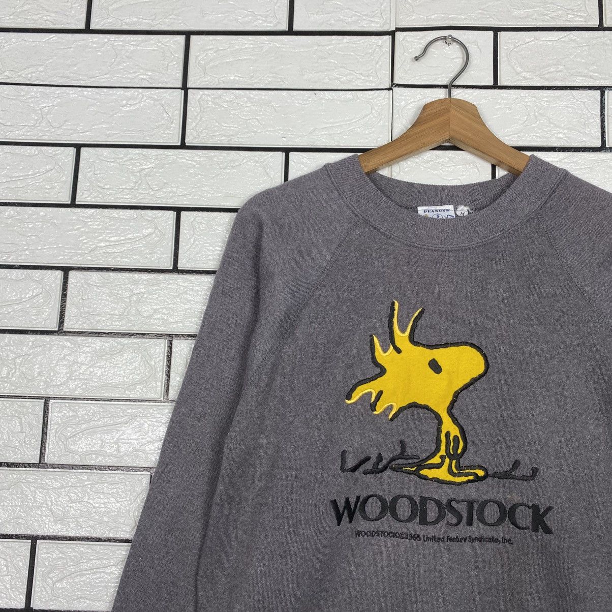 Vintage 📌Vintage Sweatshirt Peanuts Woodstock Big Logo Size US M / EU 48-50 / 2 - 8 Thumbnail