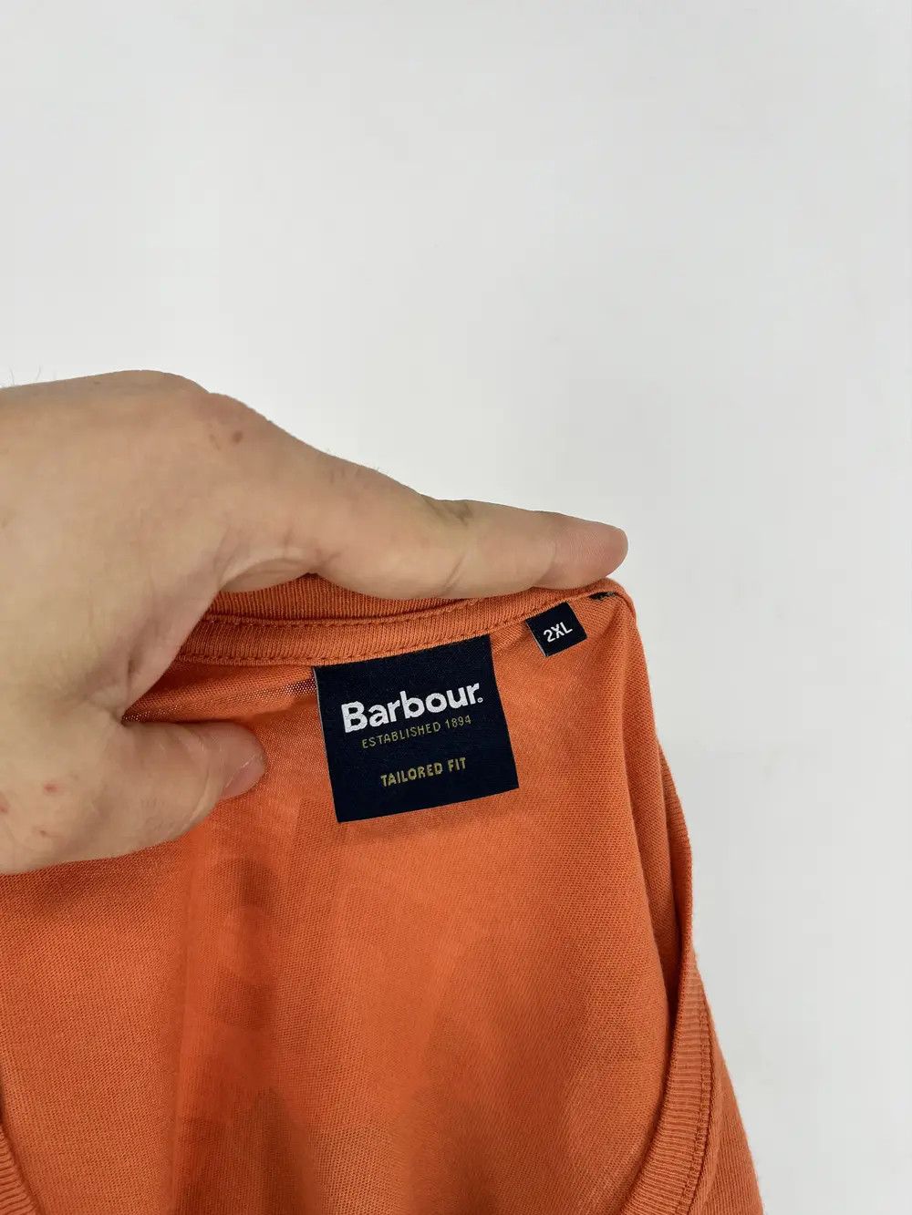 Barbour VINTAGE Mens Barbour International Big Logo T-Shirt Size 2xl Size US XXL / EU 58 / 5 - 4 Thumbnail