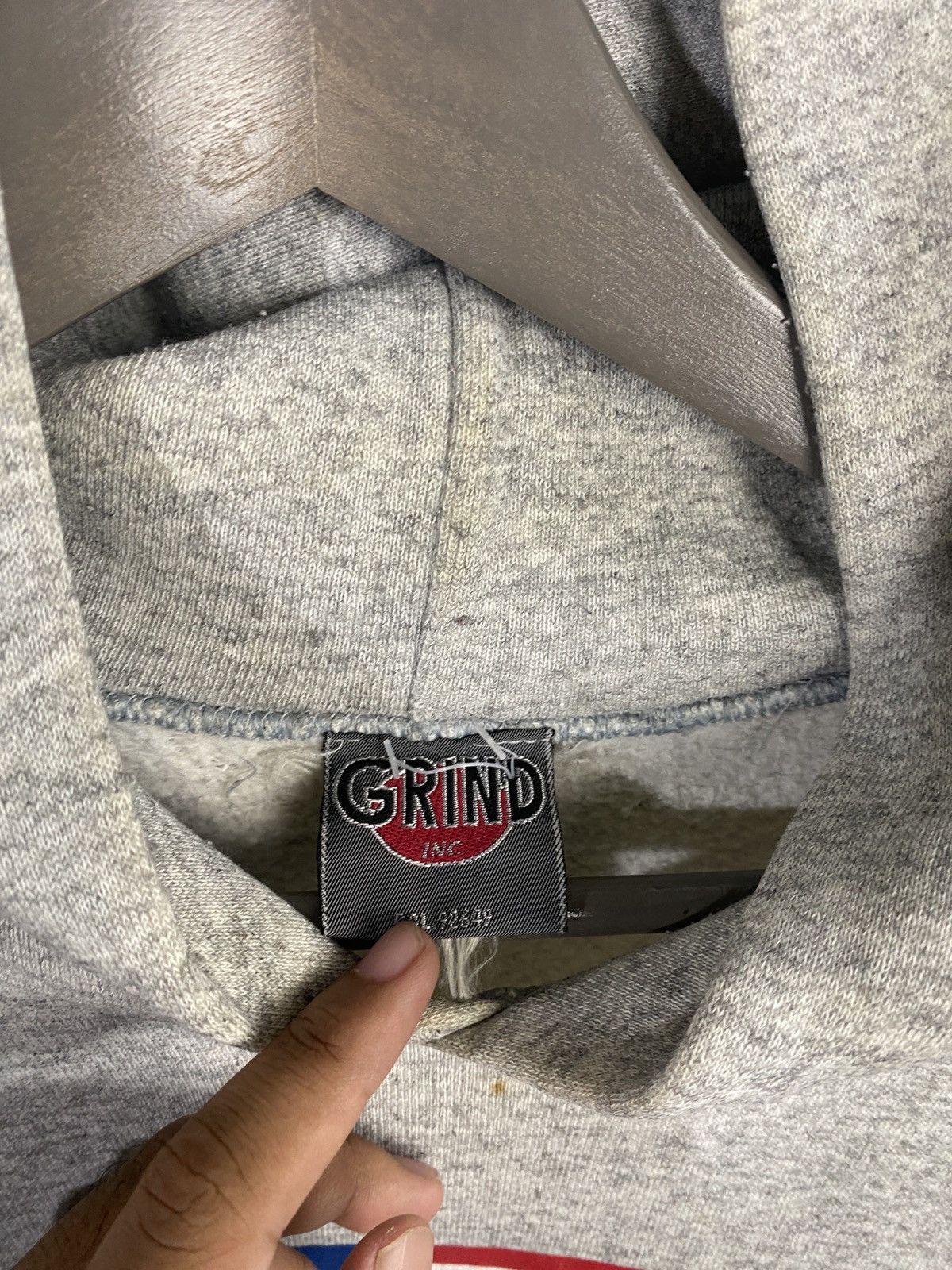Vintage VINTAGE GRIND HOODIES Size US XL / EU 56 / 4 - 4 Thumbnail