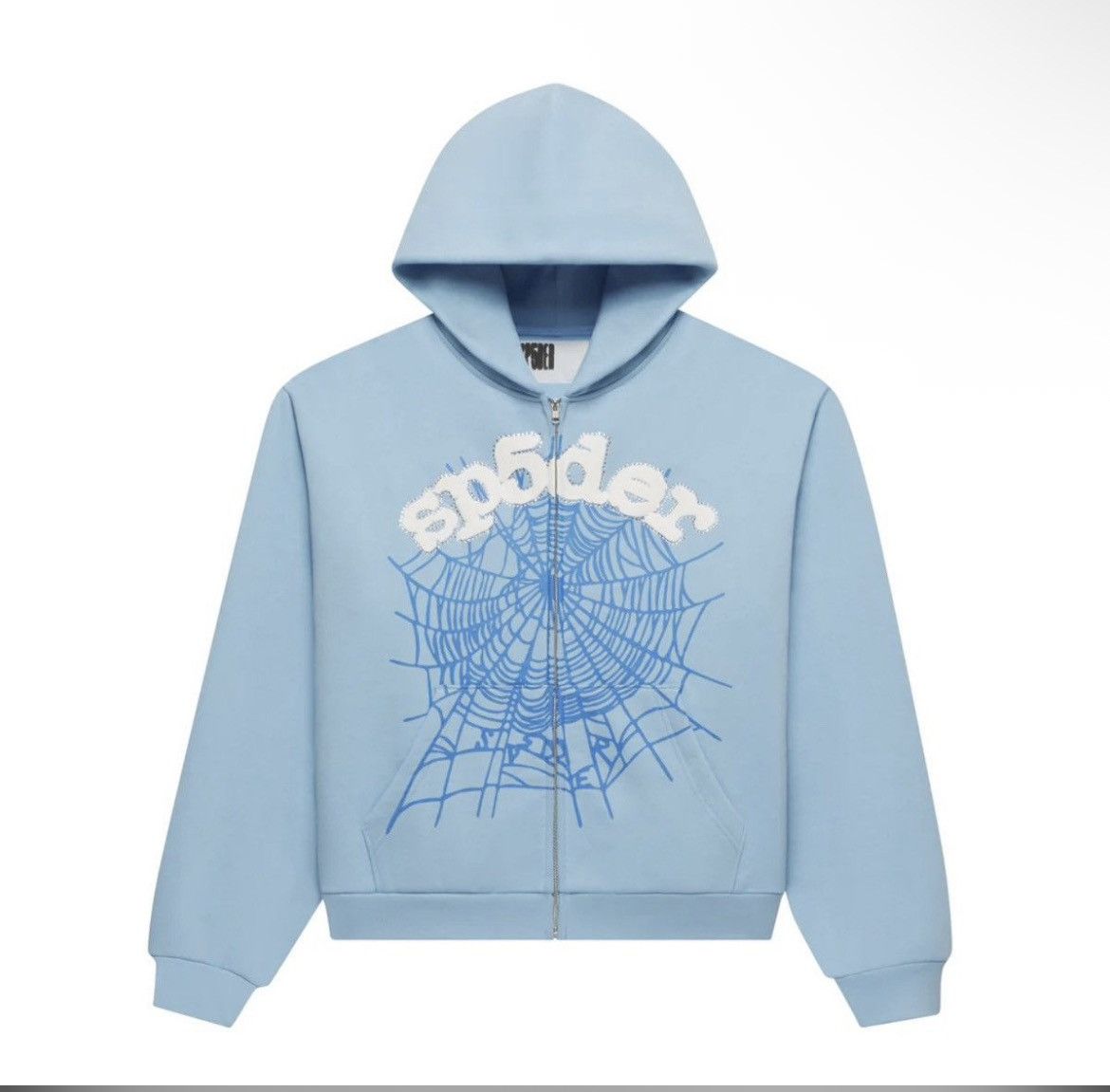 Sp5der Sp5der Og Web Zip Up Sky Blue, (Size XXL) Size US XXL / EU 58 / 5 - 1 Thumbnail