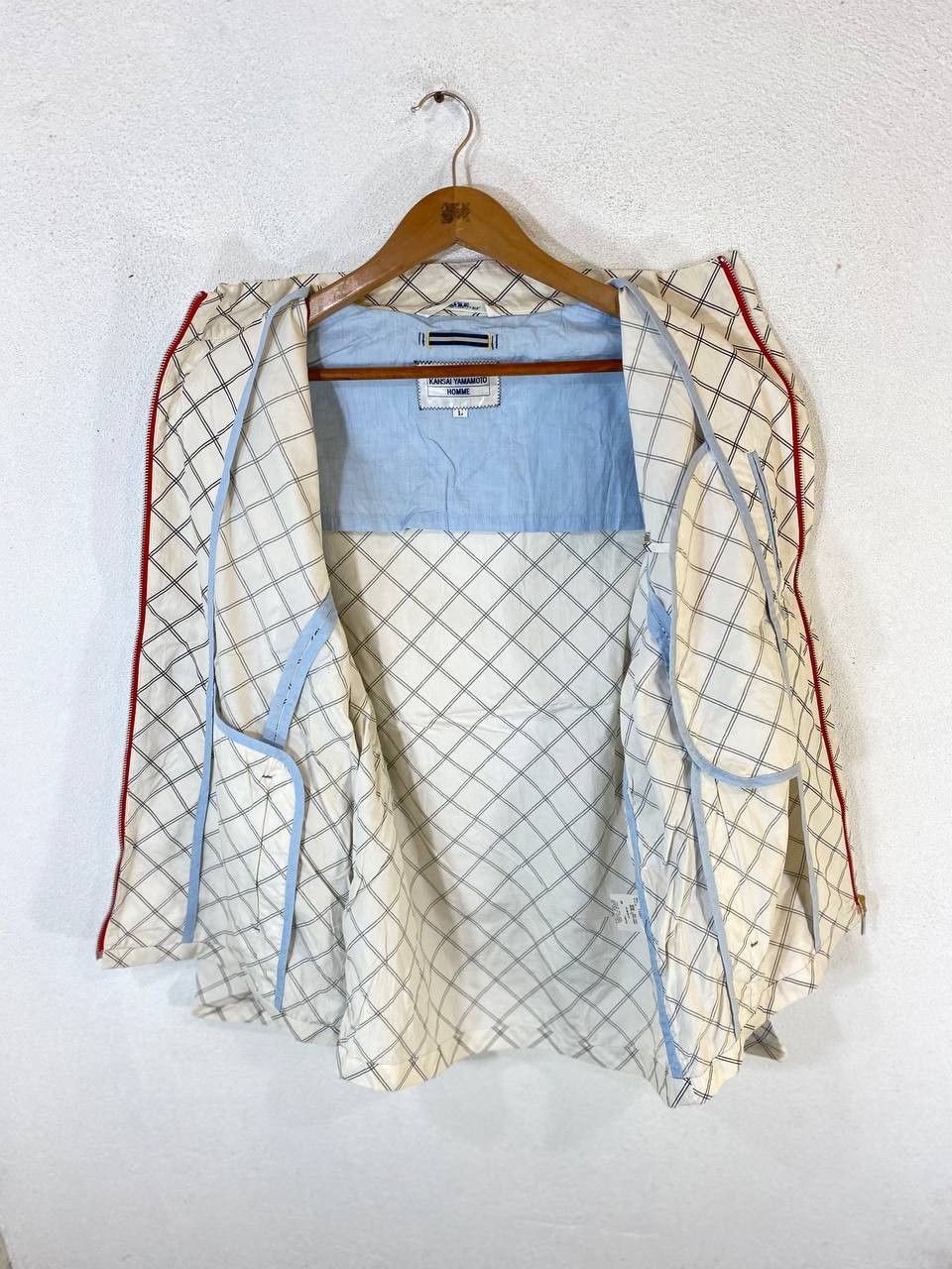 Japanese Brand × Kansai Yamamoto kansai yamamoto homme light zipper jacket nice design Size US L / EU 52-54 / 3 - 6 Thumbnail