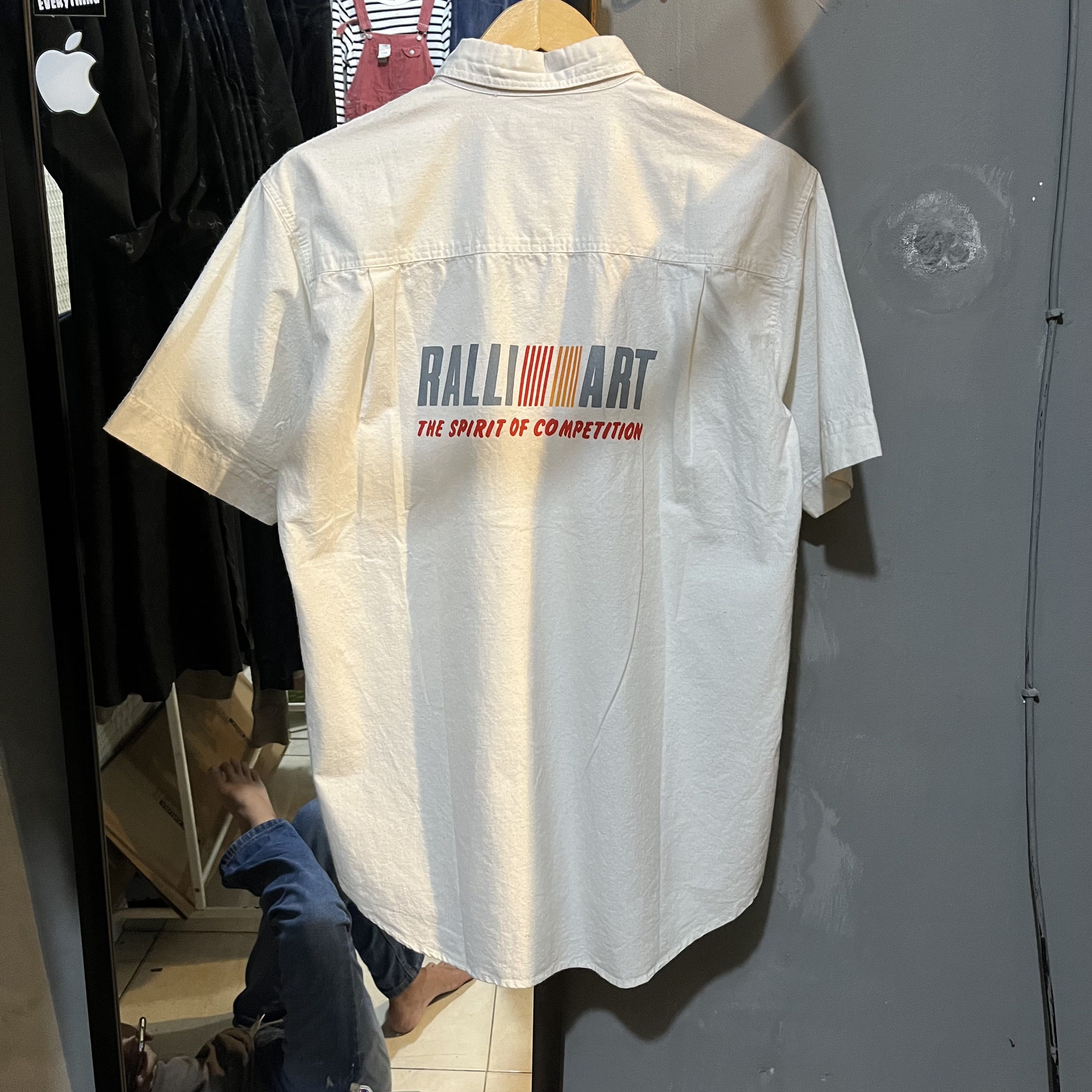 Japanese Brand × Vintage Ralli art racing short sleeve button shirt Size US M / EU 48-50 / 2 - 4 Thumbnail