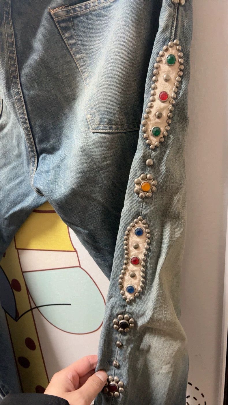 Kapital Kapital Gemstone Nissan jeans-2507 Size US 36 / EU 52 - 2 Thumbnail