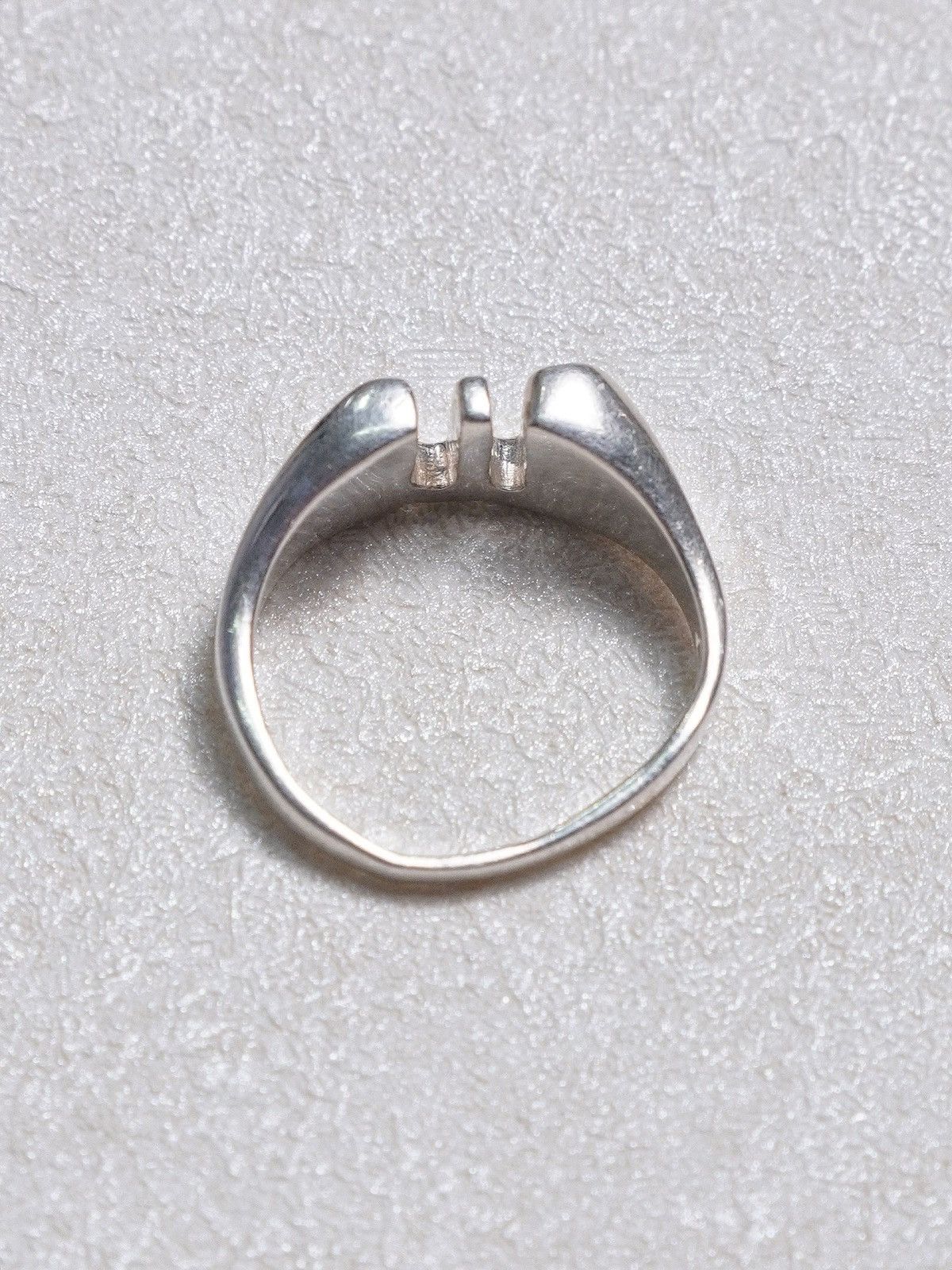 Maison Margiela Martin Margiela “M” Logo 925 Silver Ring Size ONE SIZE - 2 Thumbnail