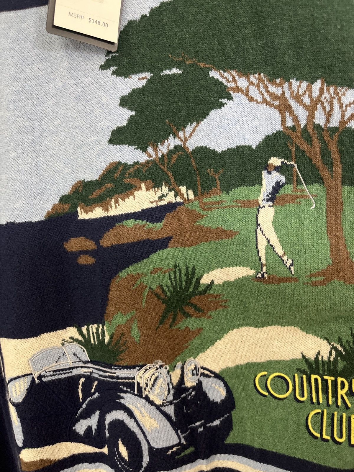 Polo Ralph Lauren Rare RLX Ralph Lauren Country Club Knitted Sweater Size US L / EU 52-54 / 3 - 8 Thumbnail
