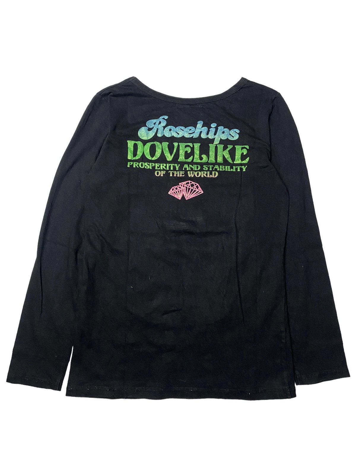 Hysteric Glamour × Japanese Brand 2000's Rise Hope Poem Colorful Longsleeve Size US XS / EU 42 / 0 - 3 Thumbnail