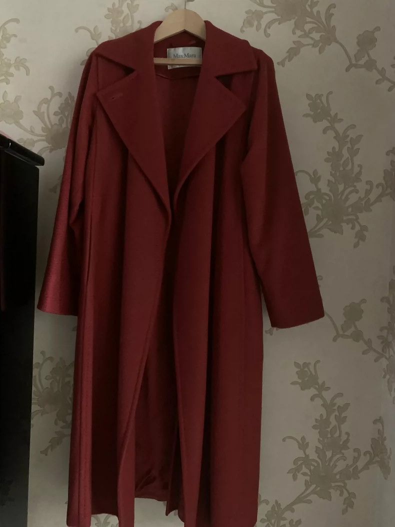 Max Mara Max Mara Classic Red Manuel Coat Size M / US 6-8 / IT 42-44 - 1 Thumbnail