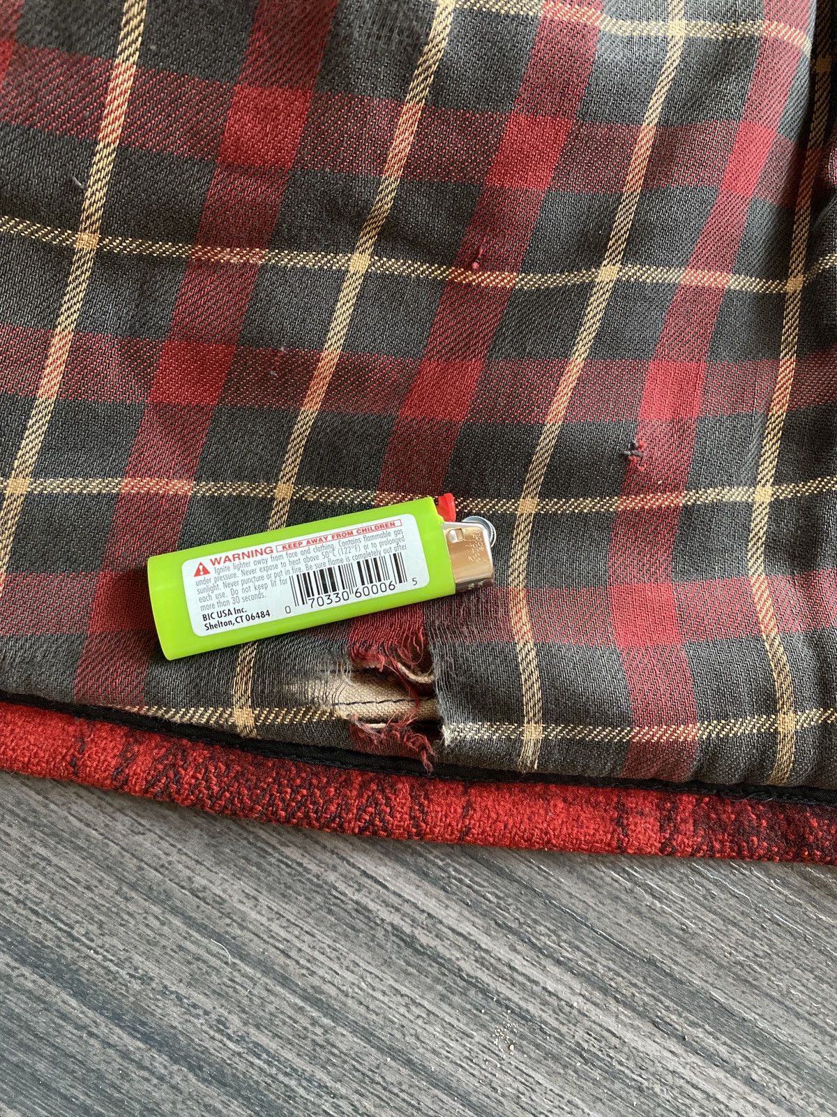 Vintage 1930s buffalo plaid hunting jacket L Size US L / EU 52-54 / 3 - 5 Thumbnail