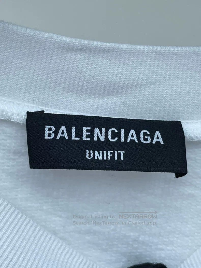 Balenciaga Balenciaga Collaboration Limited Edition Blue Letter Round Size US XS / EU 42 / 0 - 5 Thumbnail