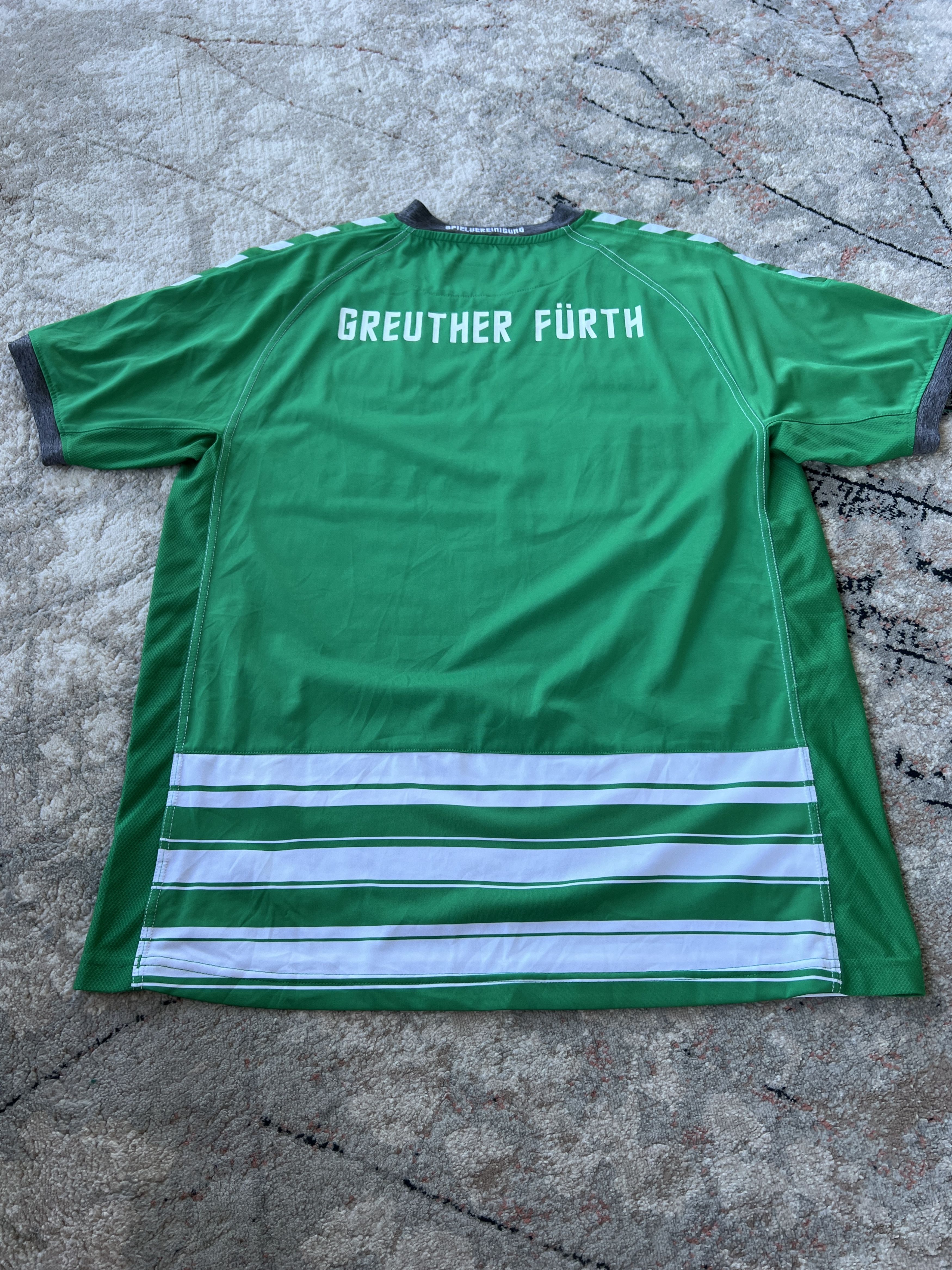 Hummel Greuther Furth Hummel Ergo Direkt Jersey Size US XL / EU 56 / 4 - 5 Thumbnail