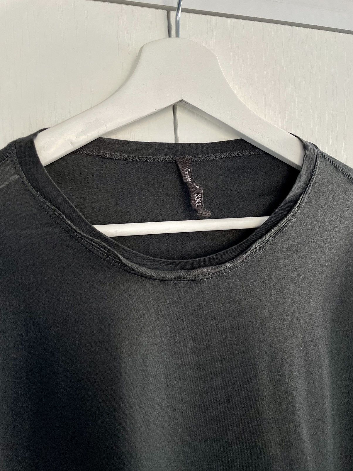 Transit Transit Overlock Distressed Neck Long Sleeve Size 3XL Size US XXL / EU 58 / 5 - 3 Thumbnail