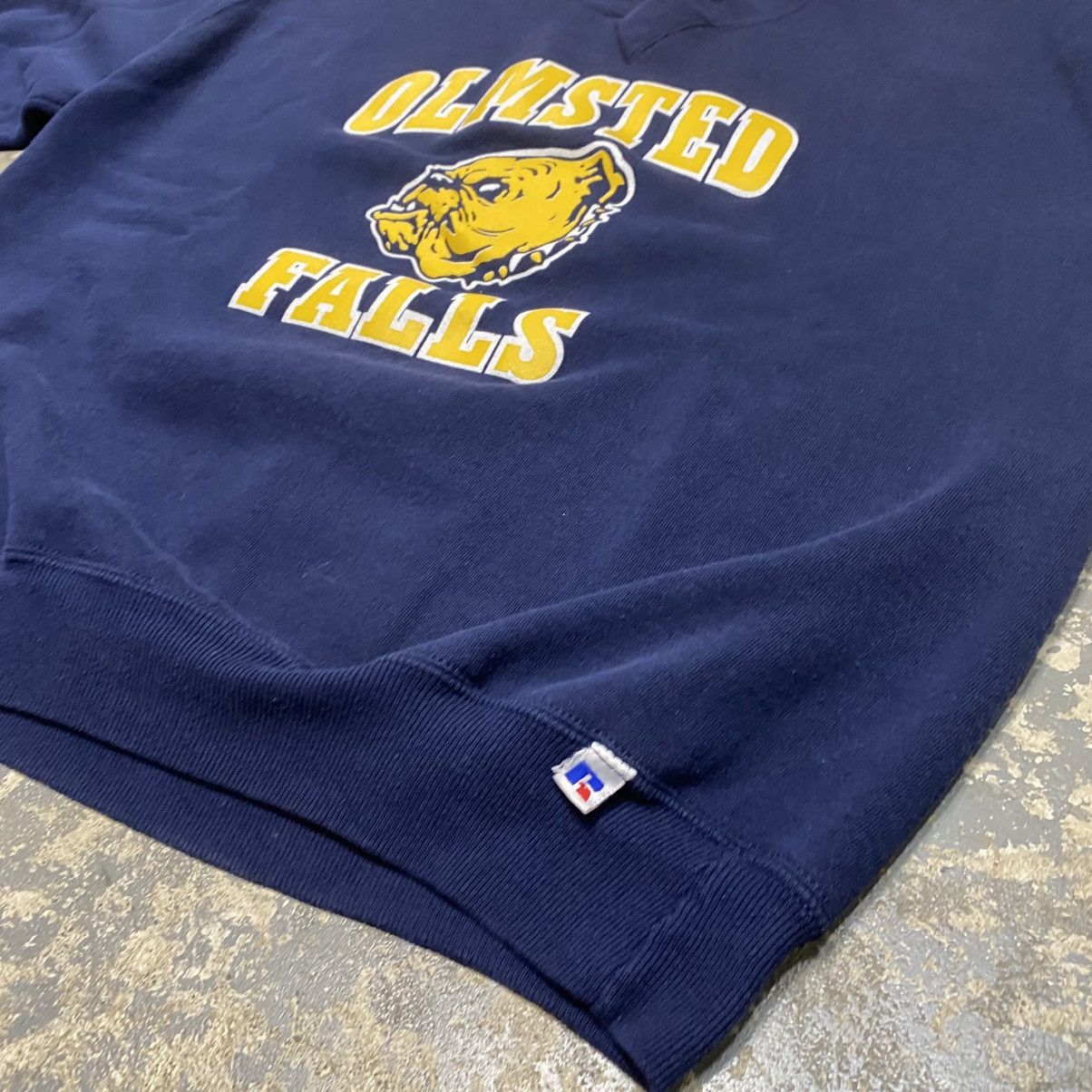 Russell Athletic × Vintage Vintage Russell Athletic Olmsted Falls Navy Boxy Crewneck US Size US XL / EU 56 / 4 - 8 Thumbnail