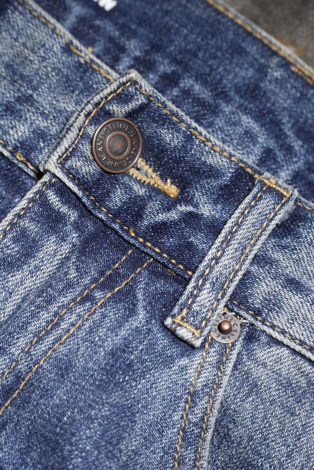 Celine Celine Hedi Slimane Denim Pants Size US 26 / EU 42 - 6 Thumbnail
