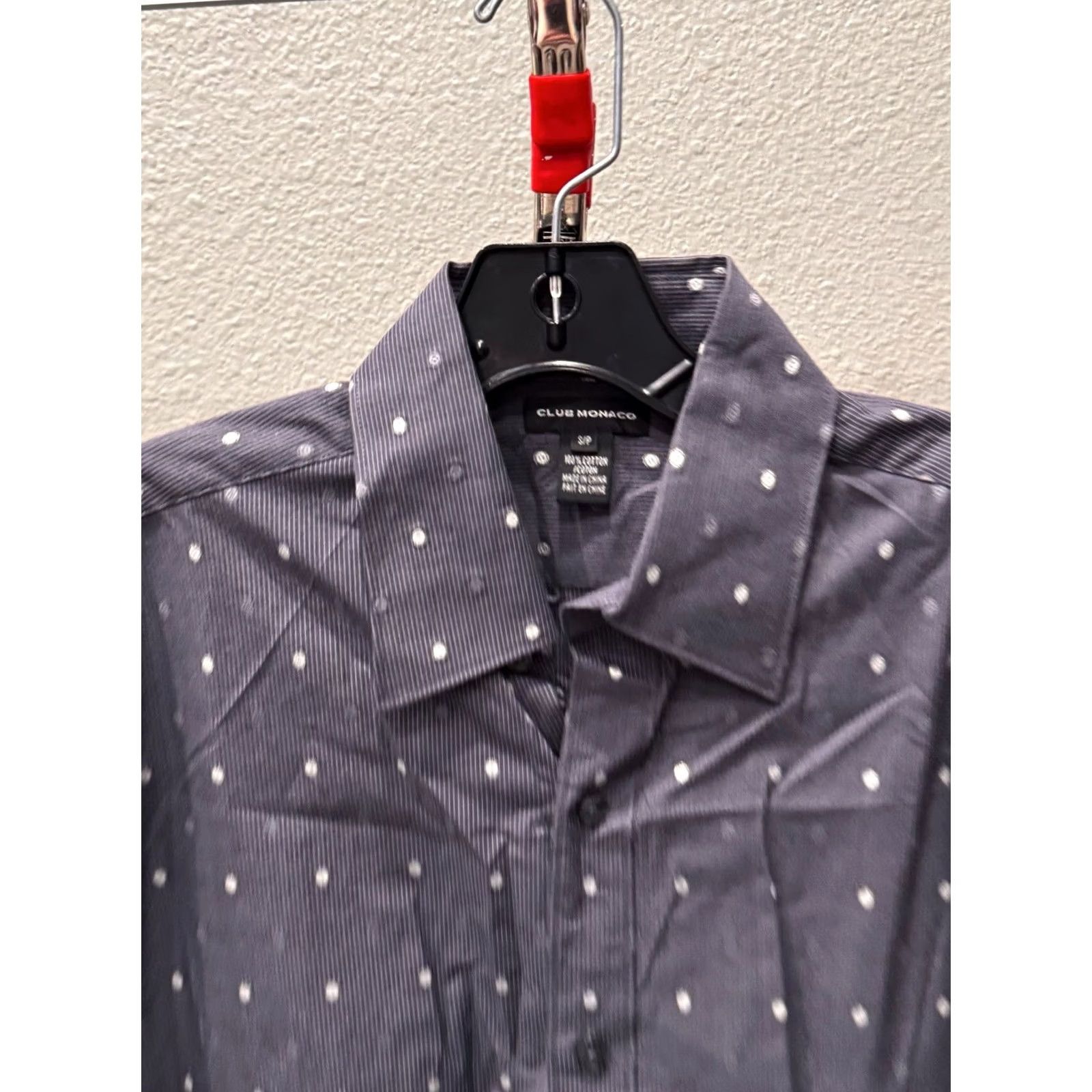Club Monaco Club Monaco Club LONG SLEEVE SHIRT Small S Sharp Men Mens Size US S / EU 44-46 / 1 - 5 Thumbnail