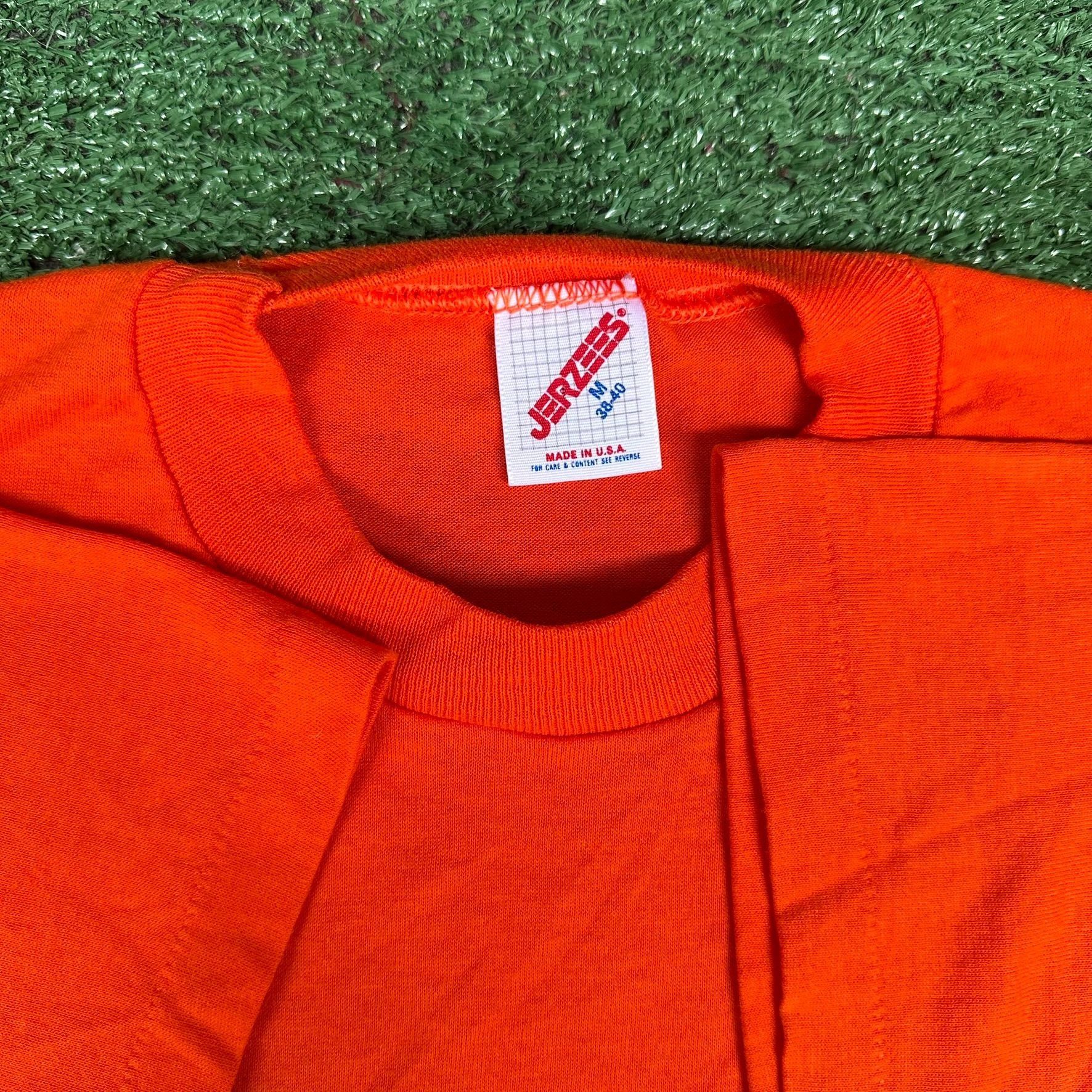 Vintage Vintage 80s Braniff International Airline T-Shirt Orange M S Size US M / EU 48-50 / 2 - 3 Thumbnail