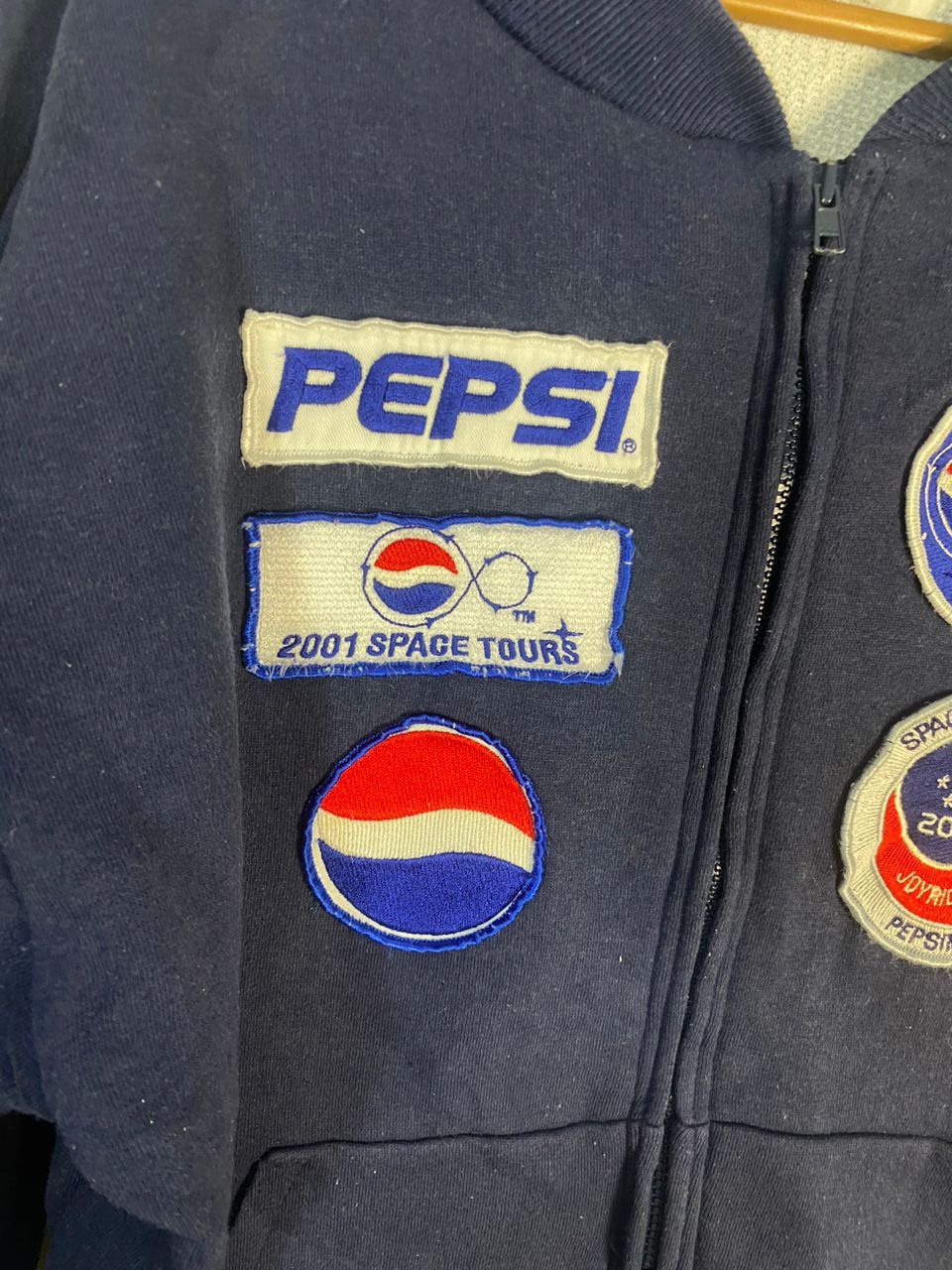 Pepsi Unbrand Pepsi patches zipper sweater Size US M / EU 48-50 / 2 - 4 Thumbnail