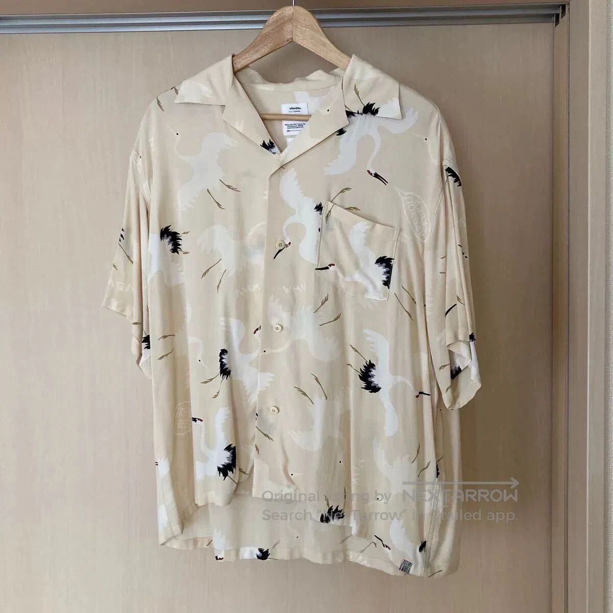 Visvim visvim 23SS Crosby Crane Print Shirt. Size US M / EU 48-50 / 2 - 1 Thumbnail