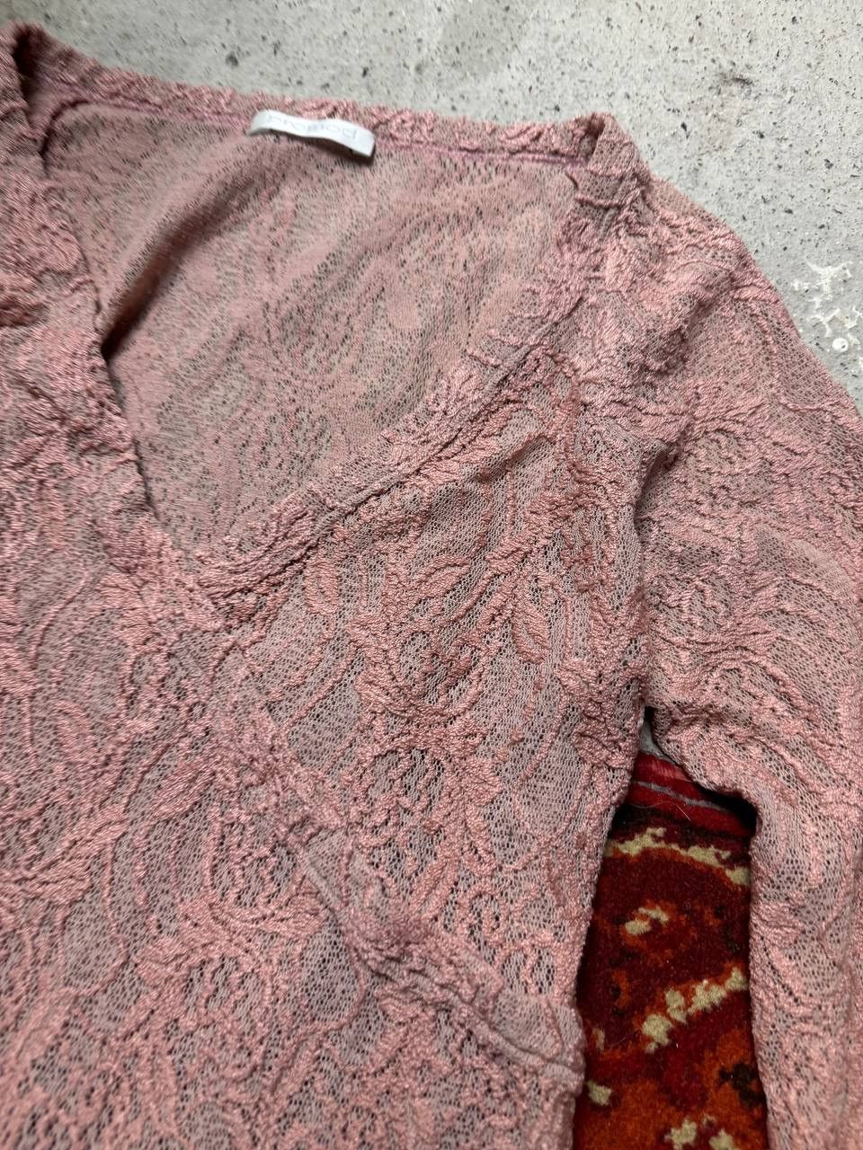 Japanese Brand × Vintage Promod streetwear rose vintage sweater Size M / US 6-8 / IT 42-44 - 3 Thumbnail