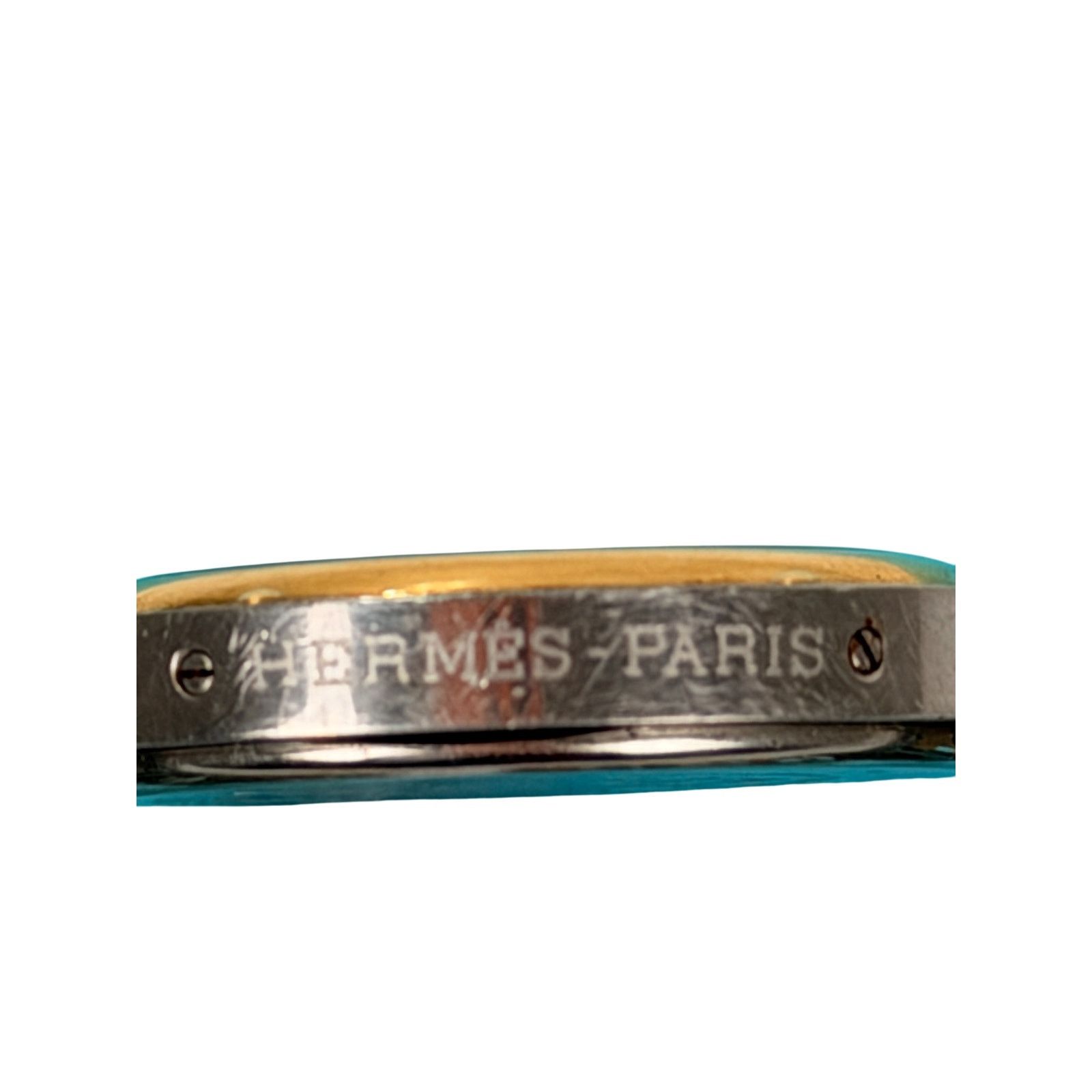 Hermes Hermès Clipper vintage two-tone watch H-link Size ONE SIZE - 7 Thumbnail