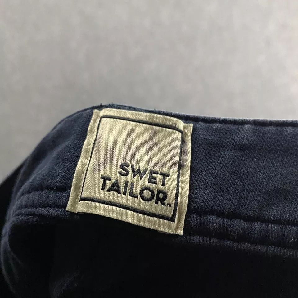 Other Swet Tailor Pants Men's 29x32 Blue Chino Regular Fit Cotton Size US 29 - 6 Thumbnail