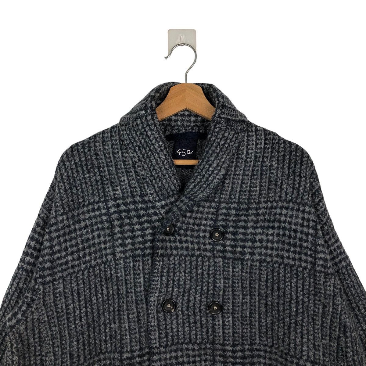 45rpm × Japanese Brand × R VINTAGE WOOL HERRINGBONE DOUBLE BREAST 45RPM  JAPAN | Grailed