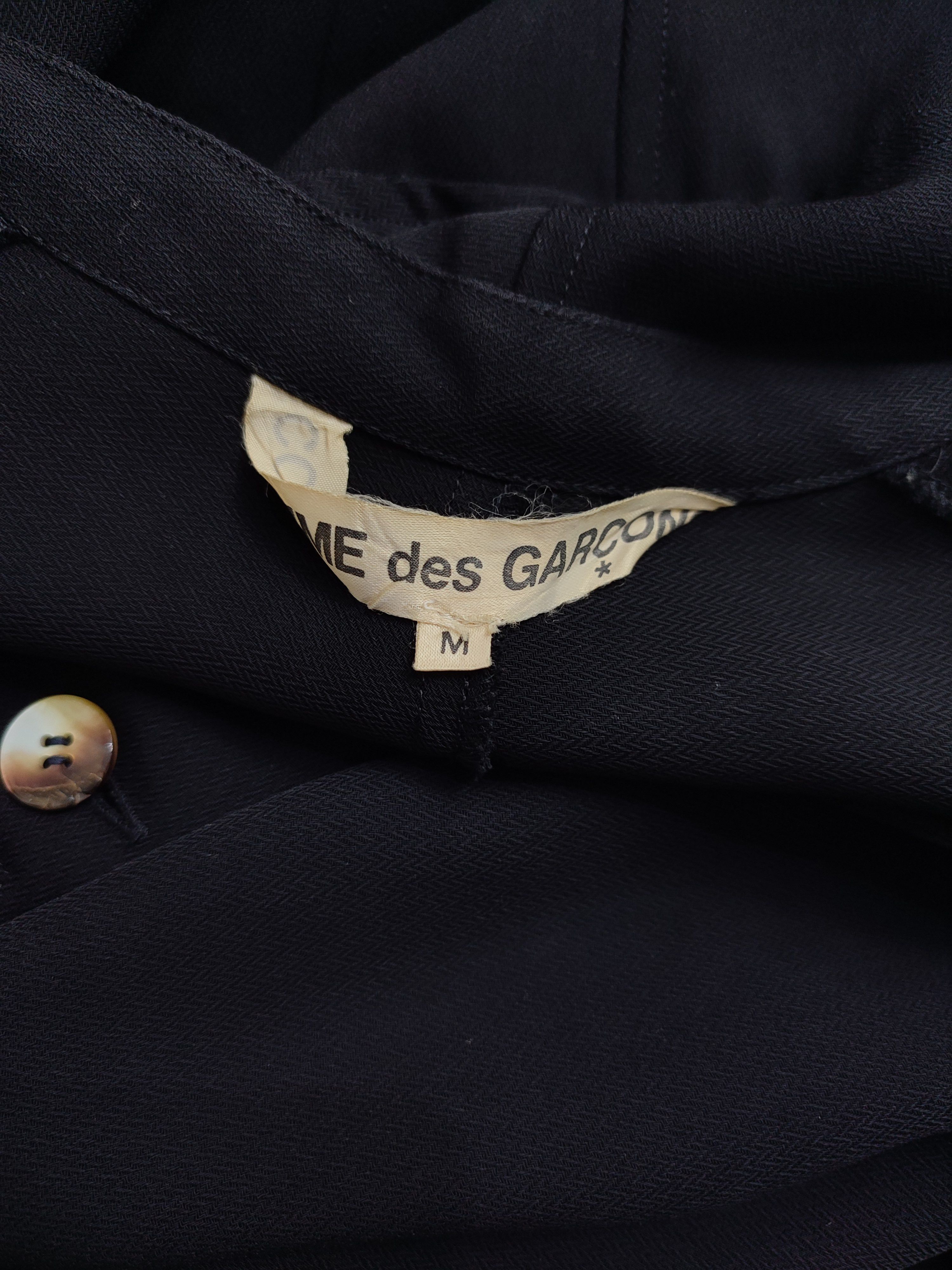 Comme des Garcons ARCHIVE📕90s CDG Drape & Knot Sculptural Asymmetric Dress Size M / US 6-8 / IT 42-44 - 7 Thumbnail