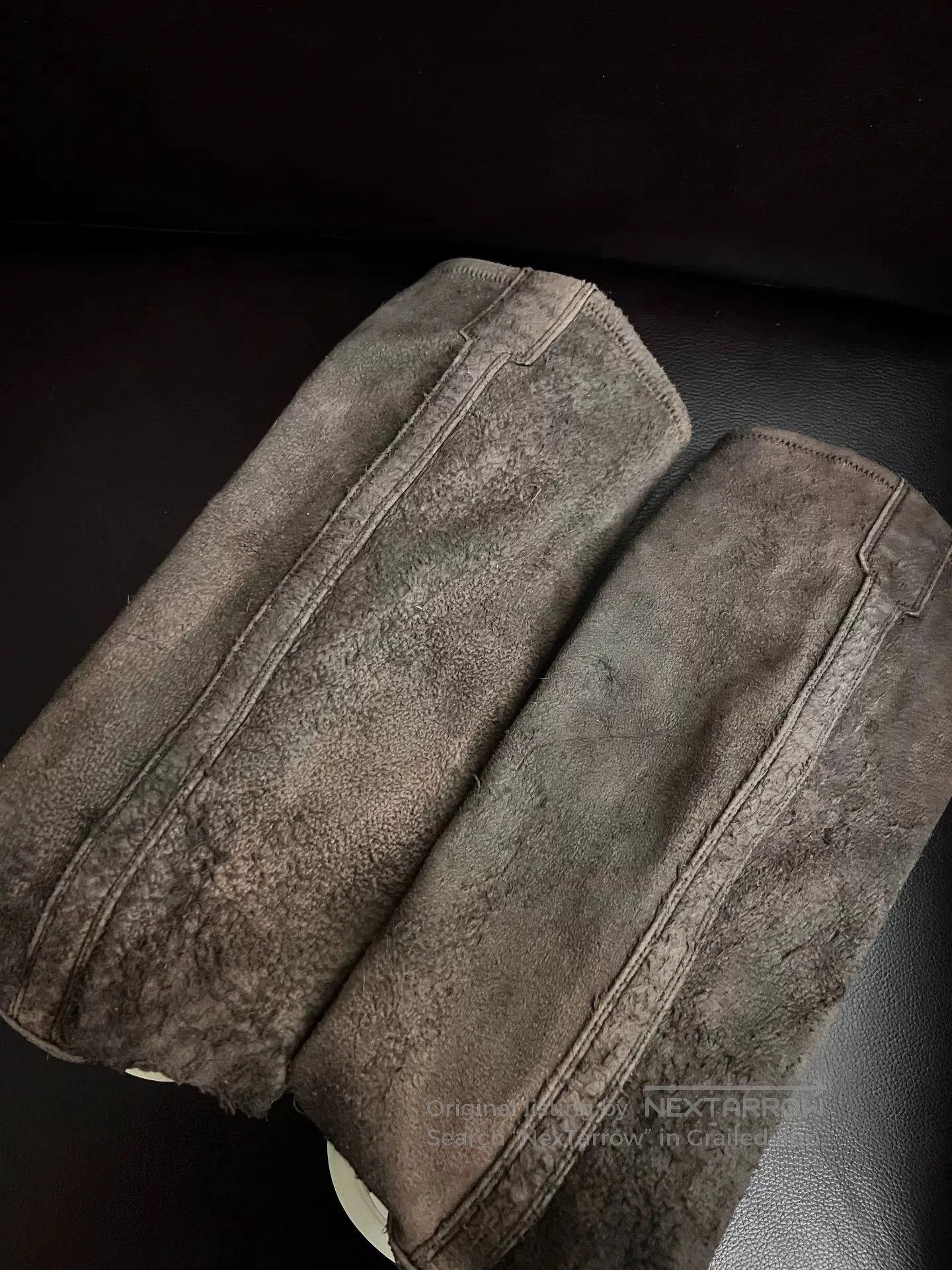 Rick Owens Rick Owens Glitter Suede High-Top Boots. Size US 11 / EU 44 - 6 Thumbnail