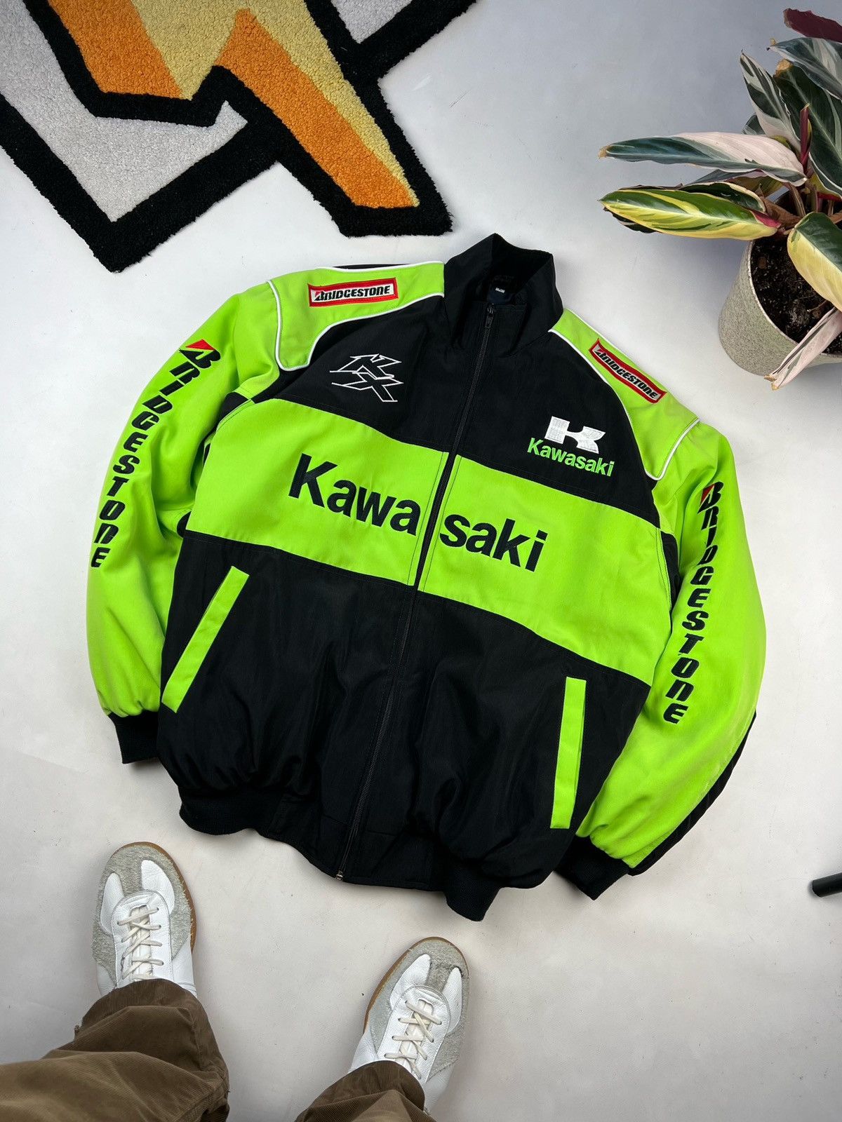 Joe Rocket Kawasaki Racing Jacket Kawasaki Textile Motorcycle