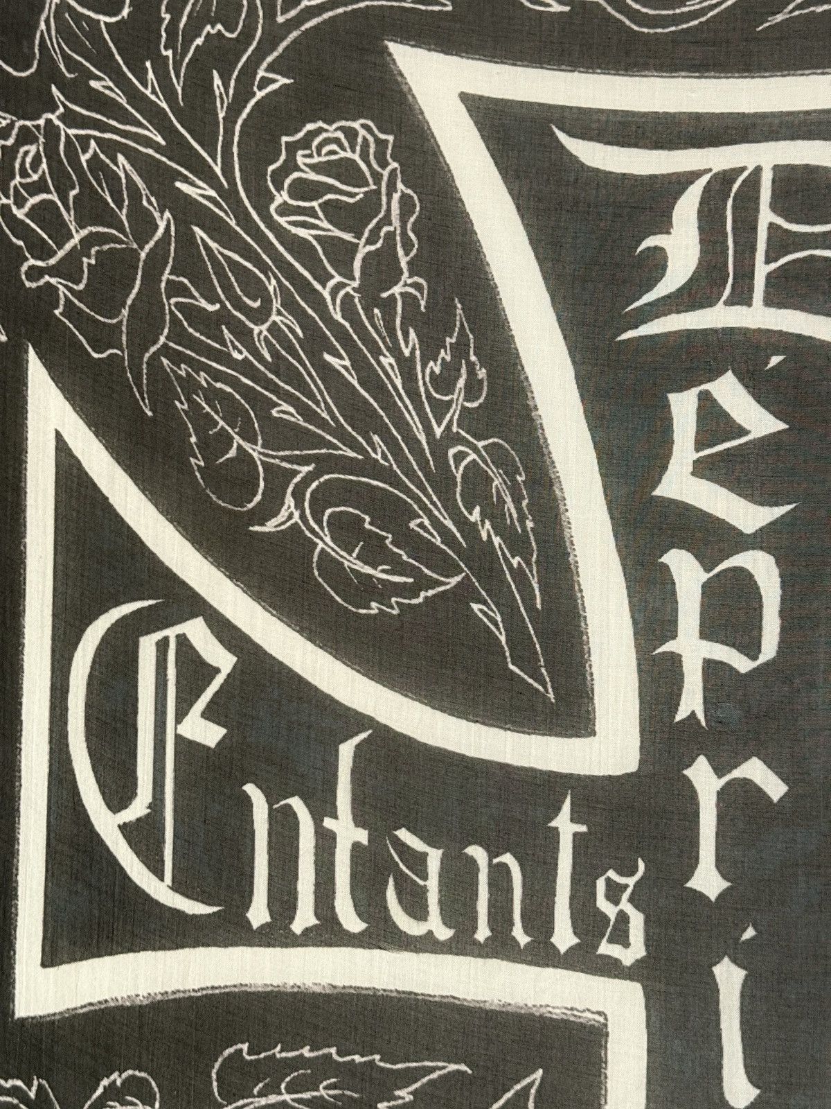 Enfants Riches Deprimes ERD CROIX SCARF, ORIGINAL RELEASE Size ONE SIZE - 5 Thumbnail
