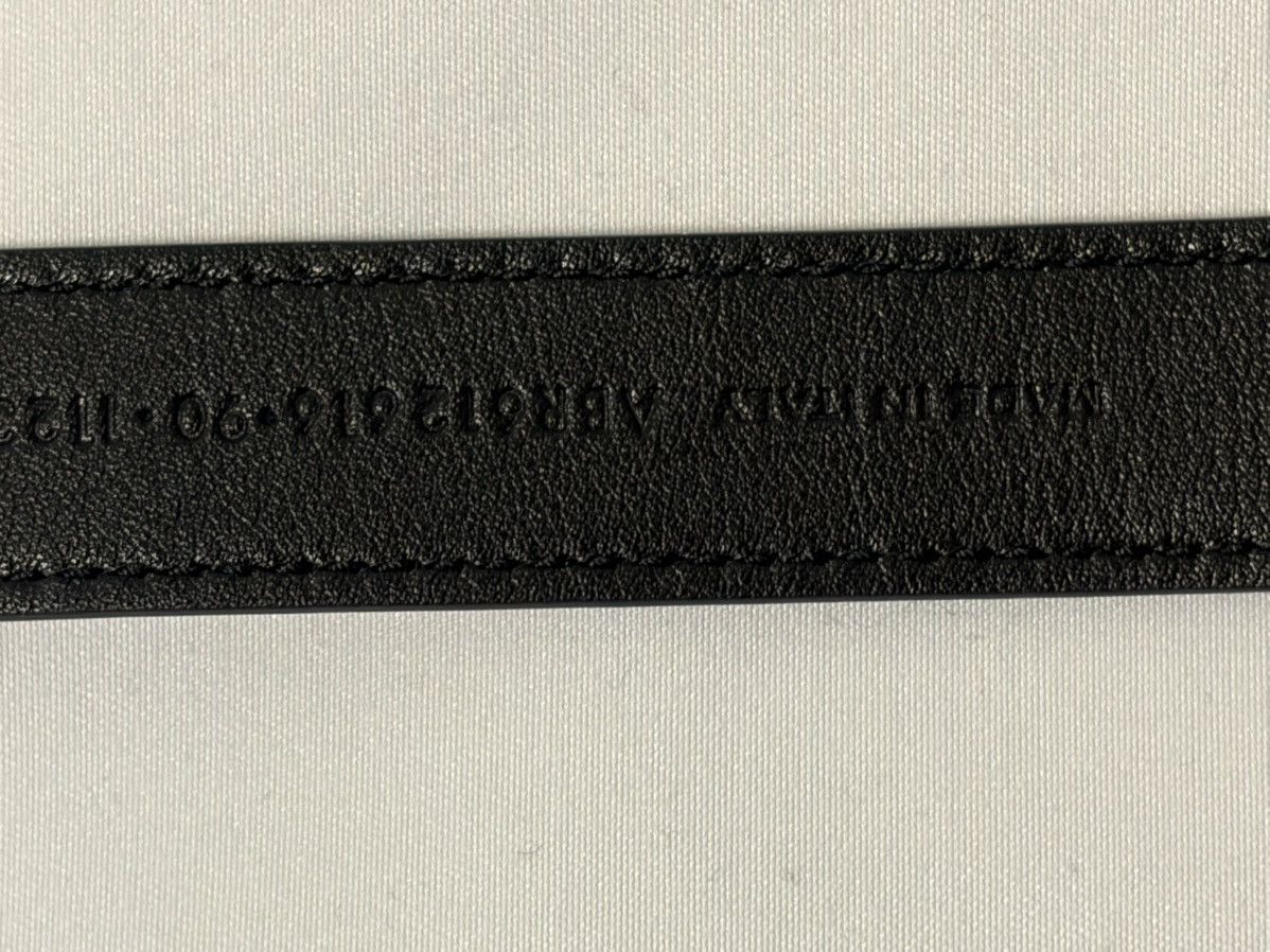 Saint Laurent Paris Saint Laurent Cassandre Belt Black Size 90 Near New Size ONE SIZE - 7 Thumbnail