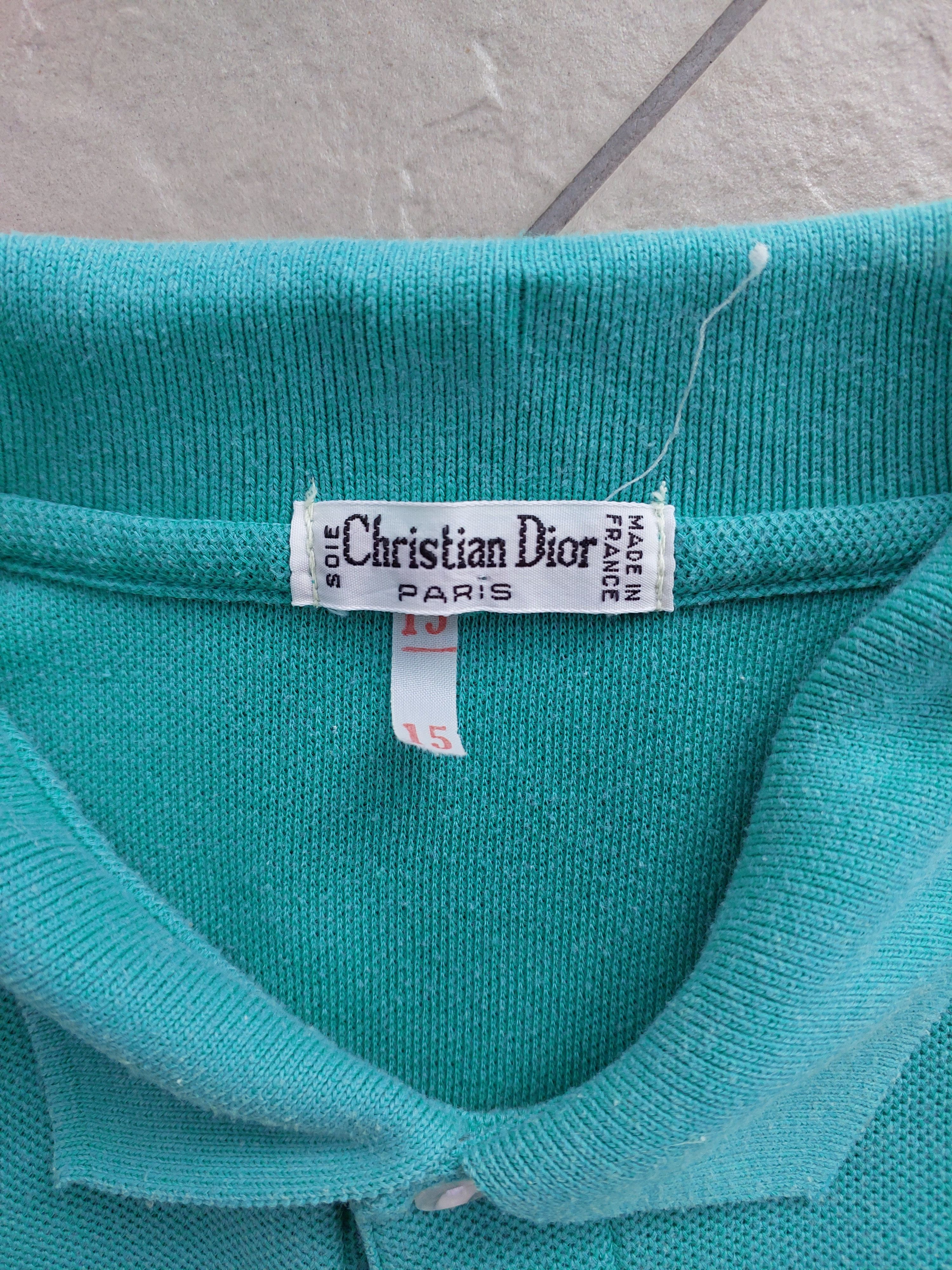 Dior Dior Polo T Shirt Vintage Size L Size US L / EU 52-54 / 3 - 3 Thumbnail