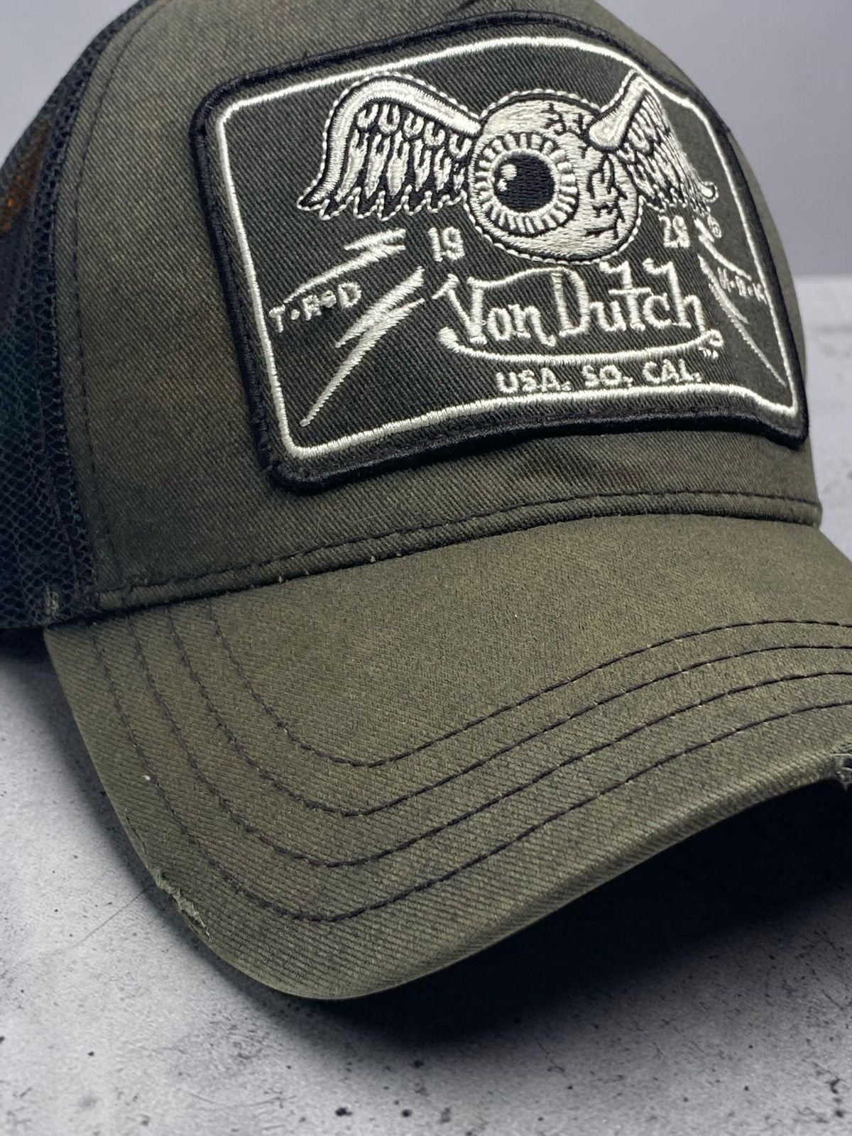Von Dutch Von Dutch cap Y2k Trucker Hat Size ONE SIZE - 7 Thumbnail