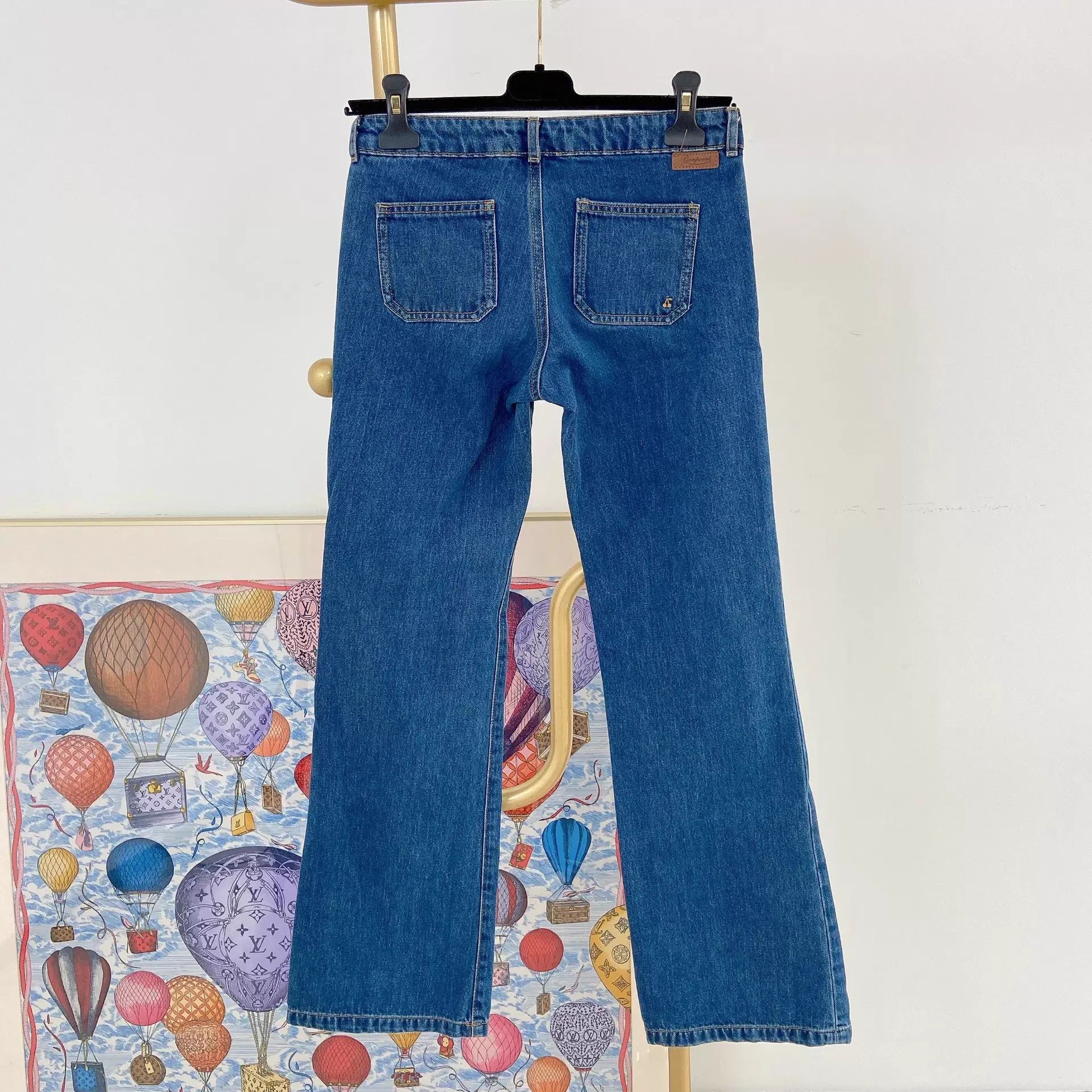 Other Bonpoint Blue Straight Leg Jeans 14A Size 25" / US 0 / IT 36 - 2 Thumbnail