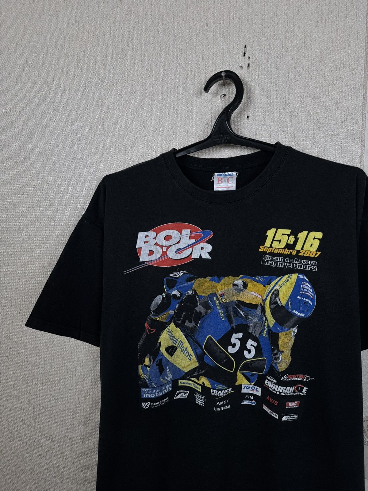 Other Vintage Bol D’or T shirt Moto Racing Biker 2XL Streetwear Size US XXL / EU 58 / 5 - 6 Thumbnail