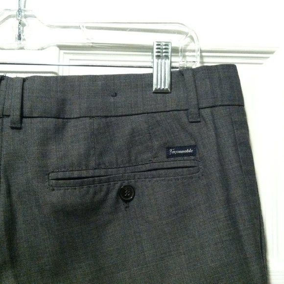 Faconnable FACONNABLE MEN'S 50%COTTON 25%WOOL DRESS PANTS 34/30 Size 34R - 5 Thumbnail