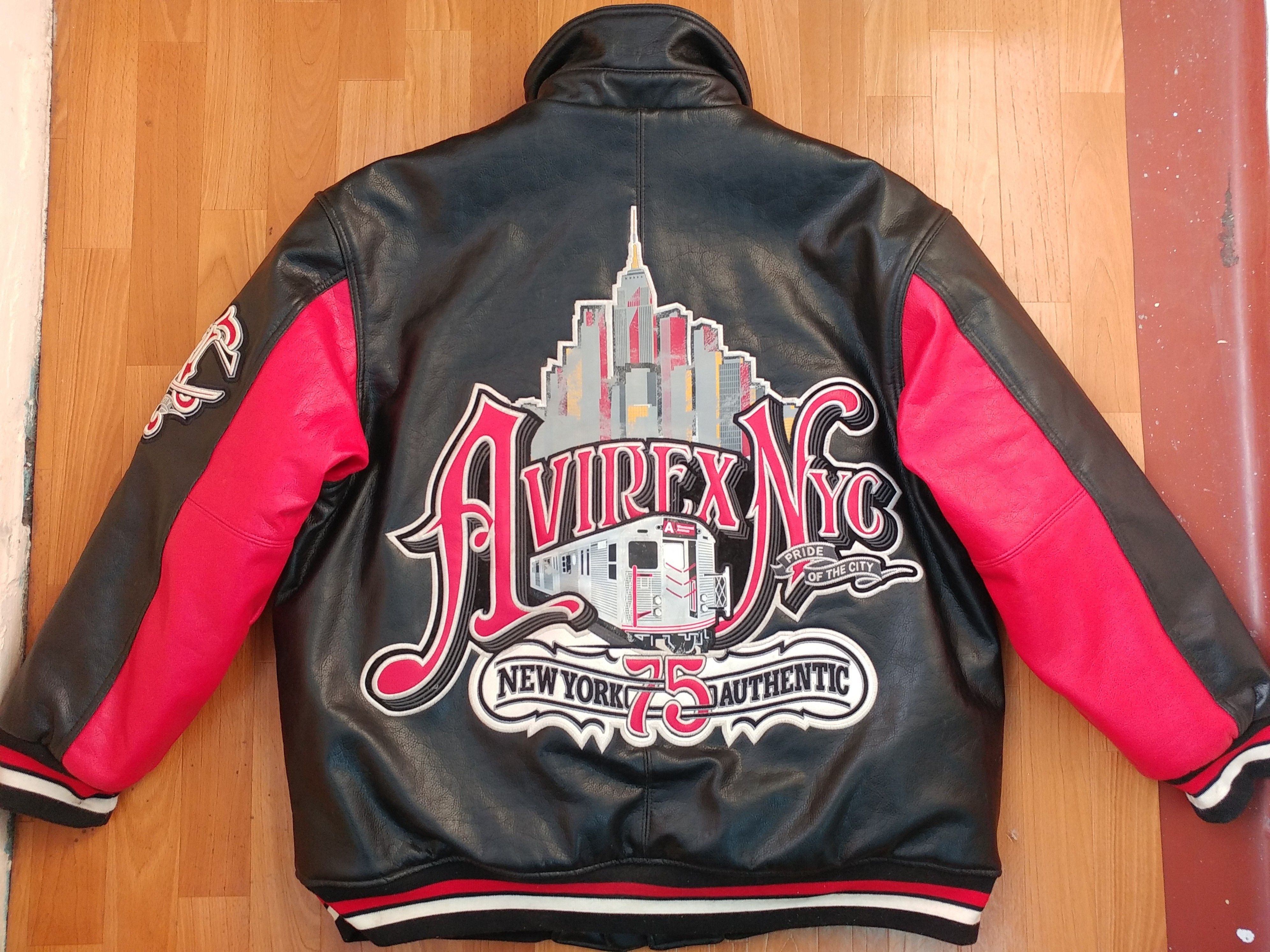 Avirex AVIREX faux leather jacket, NYC 75 New York City, vintage S Size US S / EU 44-46 / 1 - 2 Thumbnail
