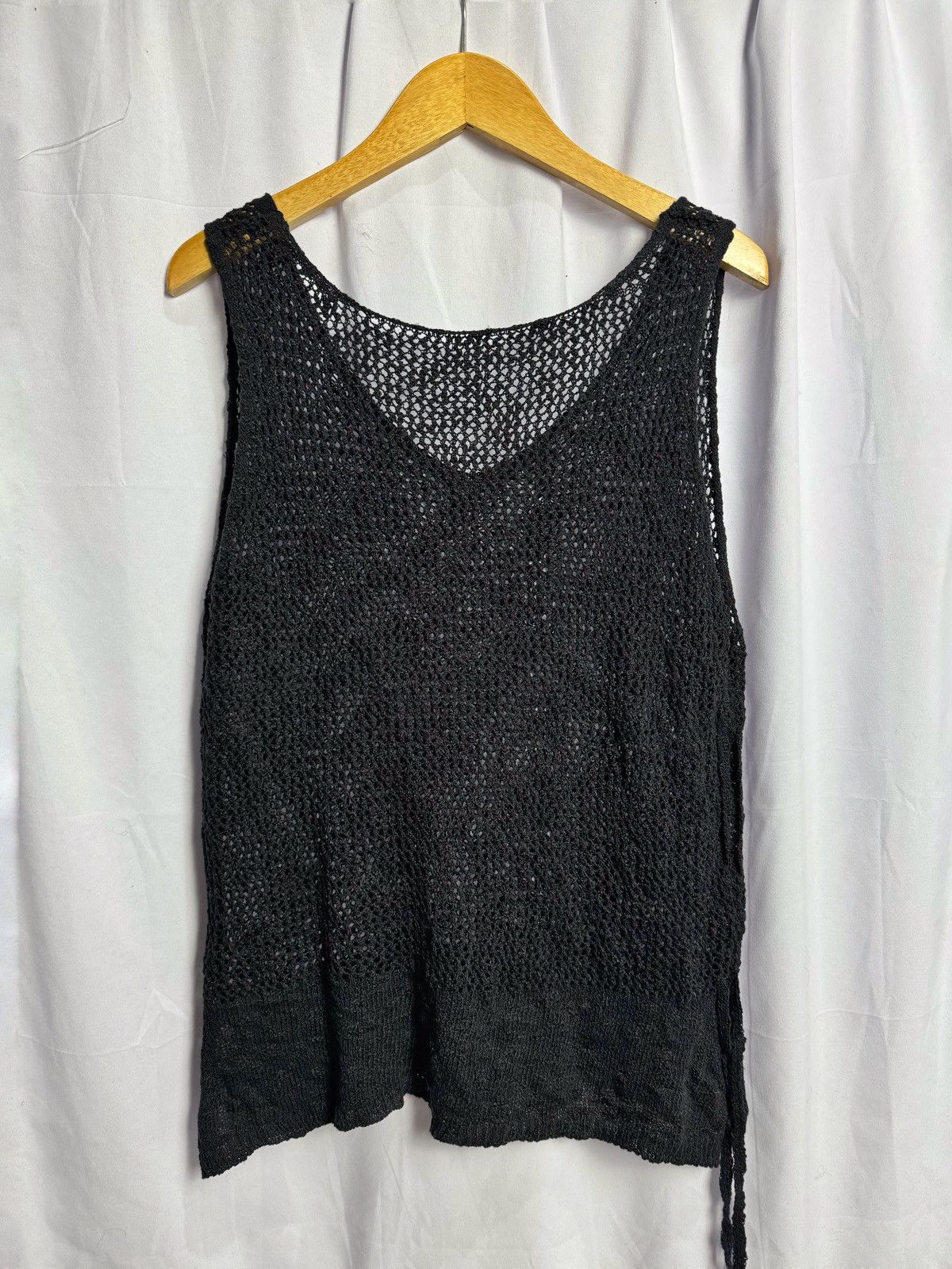 If Six Was Nine Japanese Open Knit Tanktop Style Sid Vicious Size US M / EU 48-50 / 2 - 3 Thumbnail