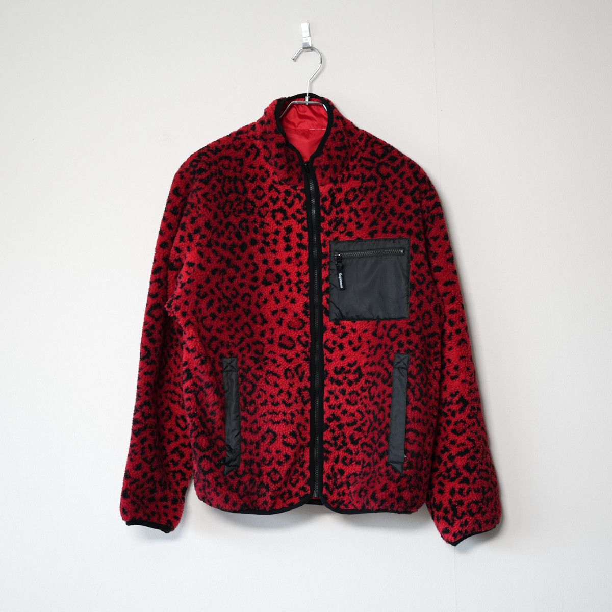 Supreme SUPREME AW2017 LEOPARD REVERSIBLE FLEECE JACKET Size US M / EU 48-50 / 2 - 1 Thumbnail