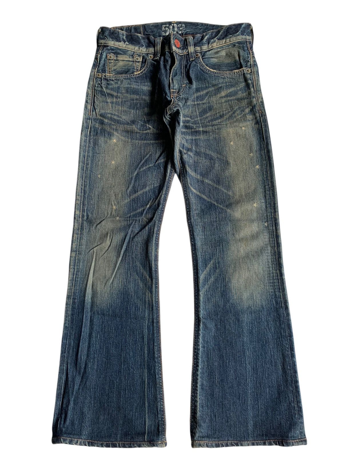 パンツ archive EDWIN grunge flared denim Y2K パンツ archive EDWIN grunge flared denim Y2K archive EDWIN
