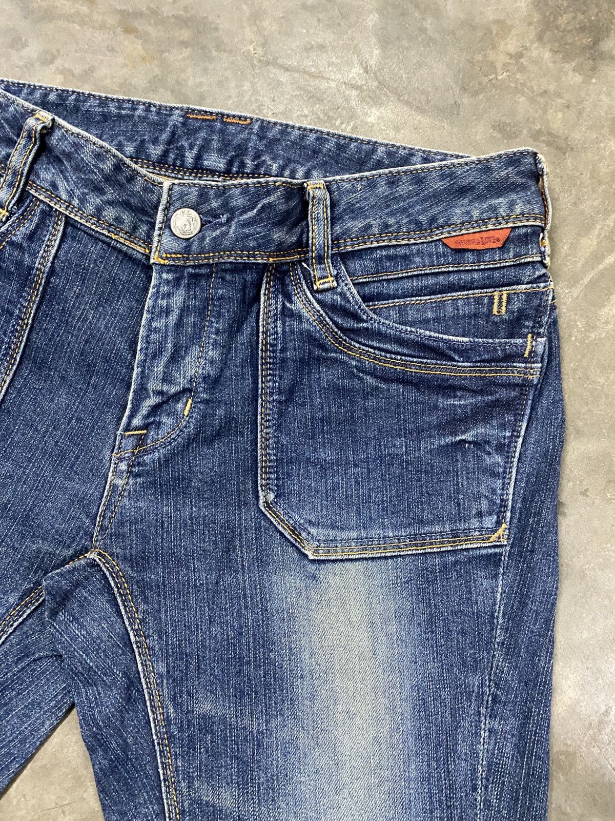 Hysteric Glamour × If Six Was Nine × Japanese Brand Flare Jeans Japan Georgia Love Jeans @255 Size US 31 - 8 Thumbnail