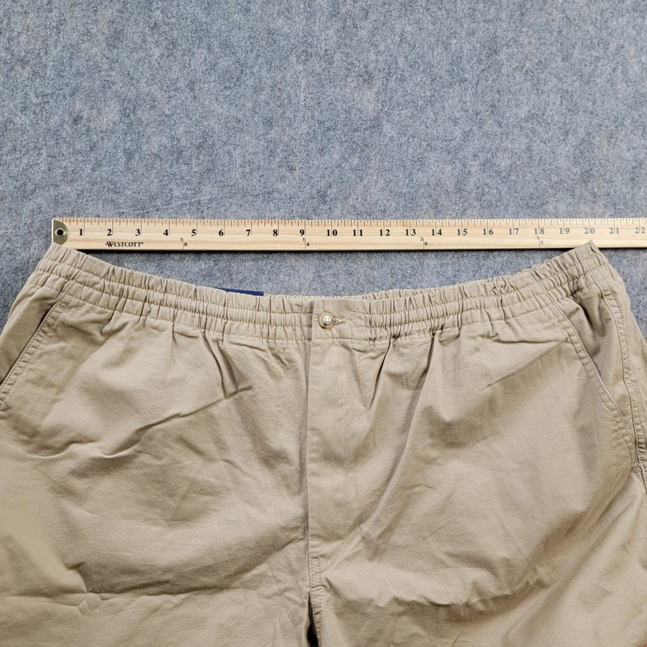 Polo Ralph Lauren Polo Ralph Lauren Chino Shorts Khaki Beige Classic Fit 9" Size US 40 / EU 56 - 3 Thumbnail