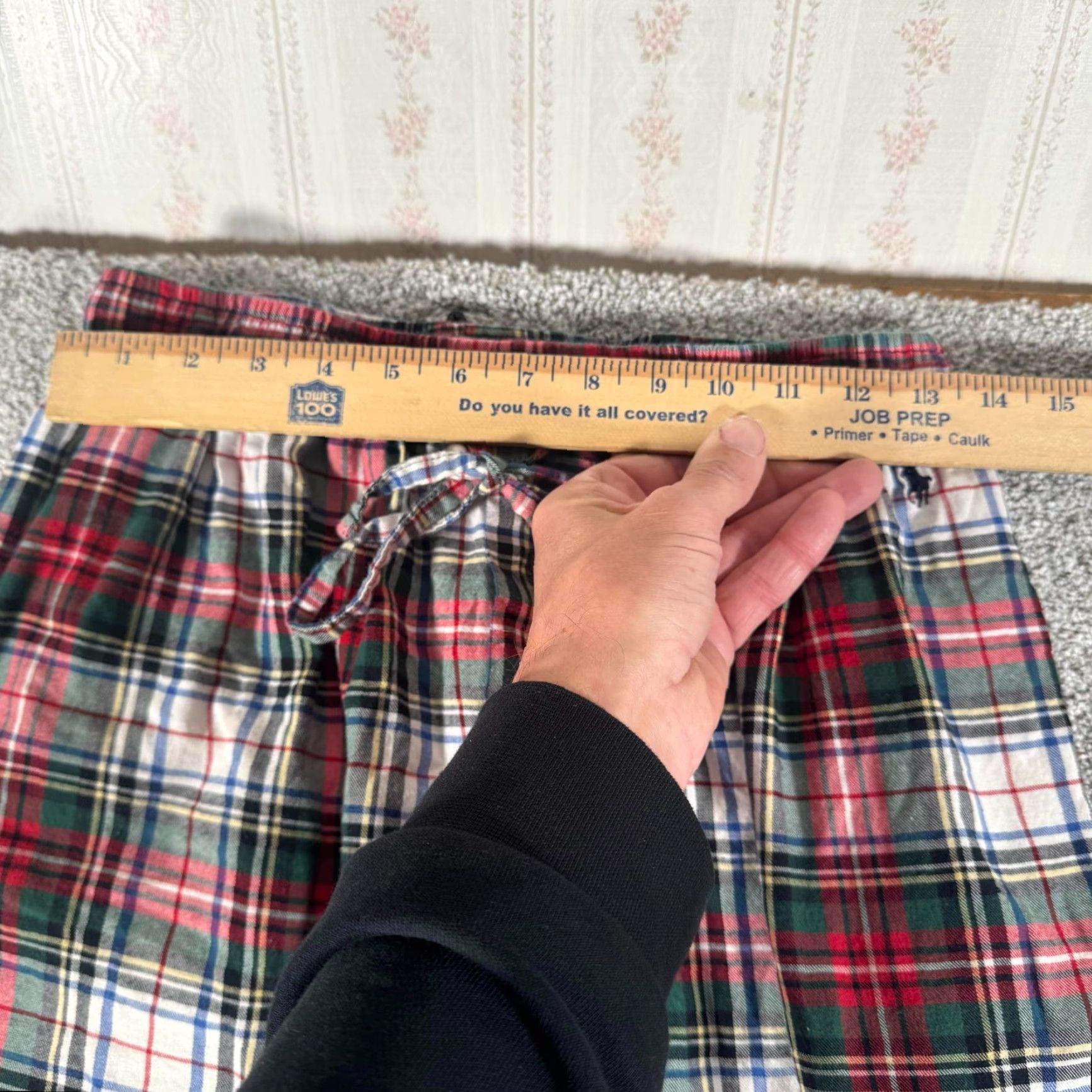 Polo Ralph Lauren VINTAGE Polo Ralph Lauren Pajama Pants Mens Medium Sleepwear Plaid Grandpa Preppy Red Size US M / EU 48-50 / 2 - 5 Thumbnail