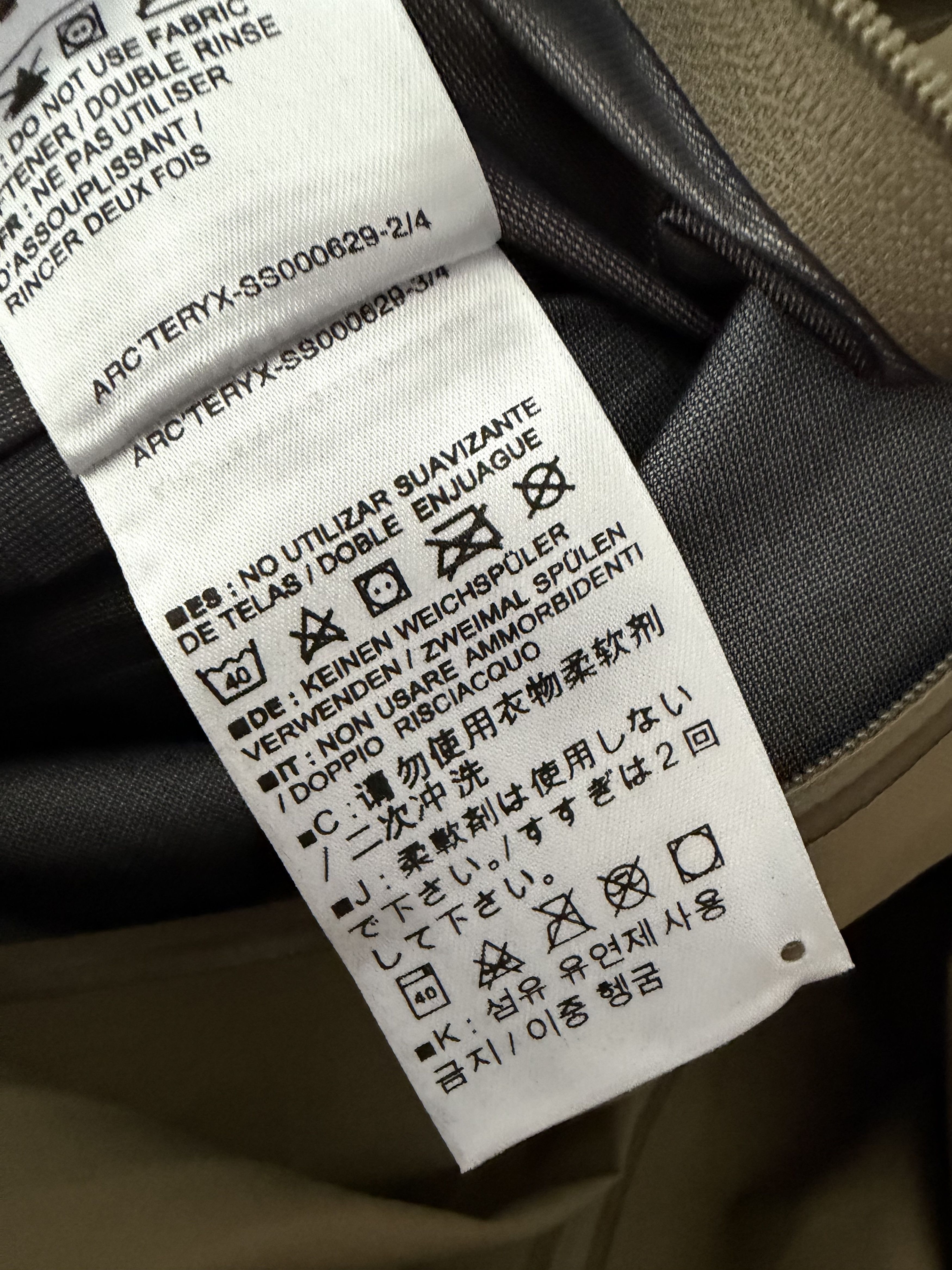 Arc'teryx Alpha LT Jacket Gen 2 Crocodile Size US S / EU 44-46 / 1 - 7 Thumbnail