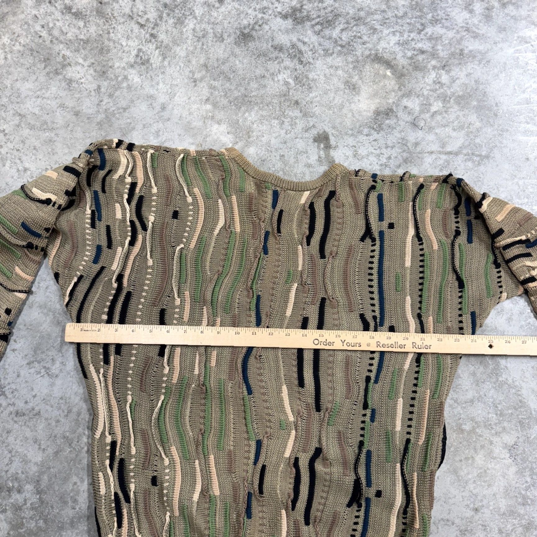 Coogi VINTAGE Coogi Sweater Mens Small 3D Knit Mercerised Cotton Made Australia 90s Size US S / EU 44-46 / 1 - 5 Thumbnail