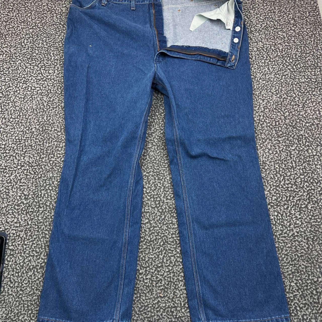 Wrangler Vintage Wrangler Jeans Men 48x32 Denim Pants Straight Pocket Size US 32 / EU 48 - 1 Thumbnail