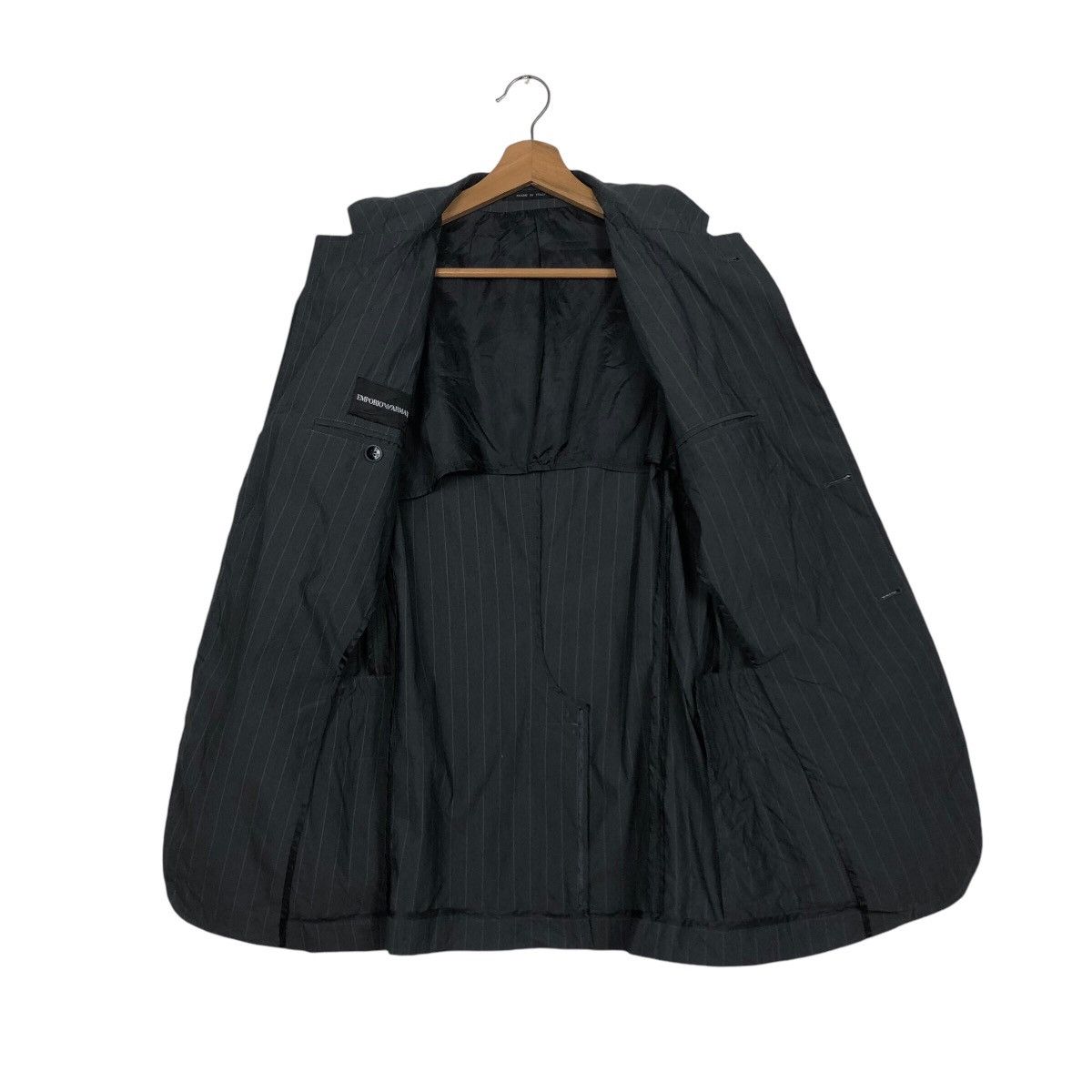 Emporio Armani 📌Vintage Chore Hickory Casual Jacket Emporio Armani Italy Size US M / EU 48-50 / 2 - 14 Thumbnail